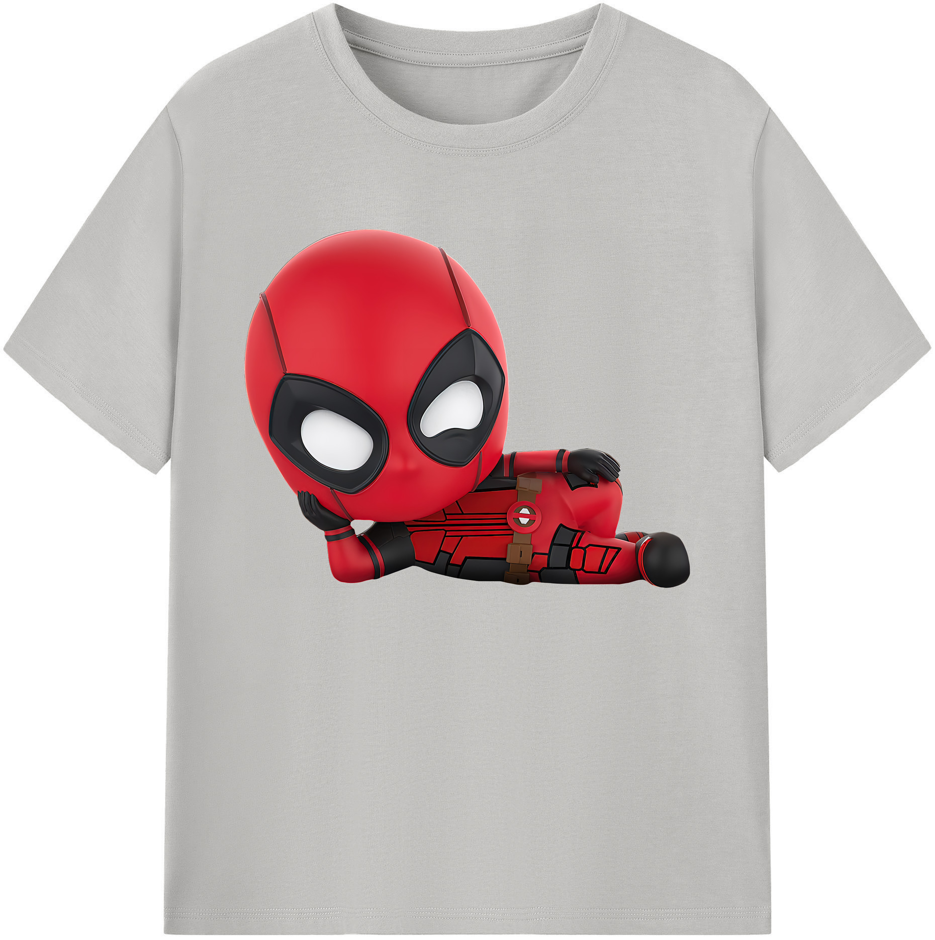 （画像用） Deadpool デッドプール 綿100％ メンズ半袖Tシャツ｜肌触りやわらか＆通気性