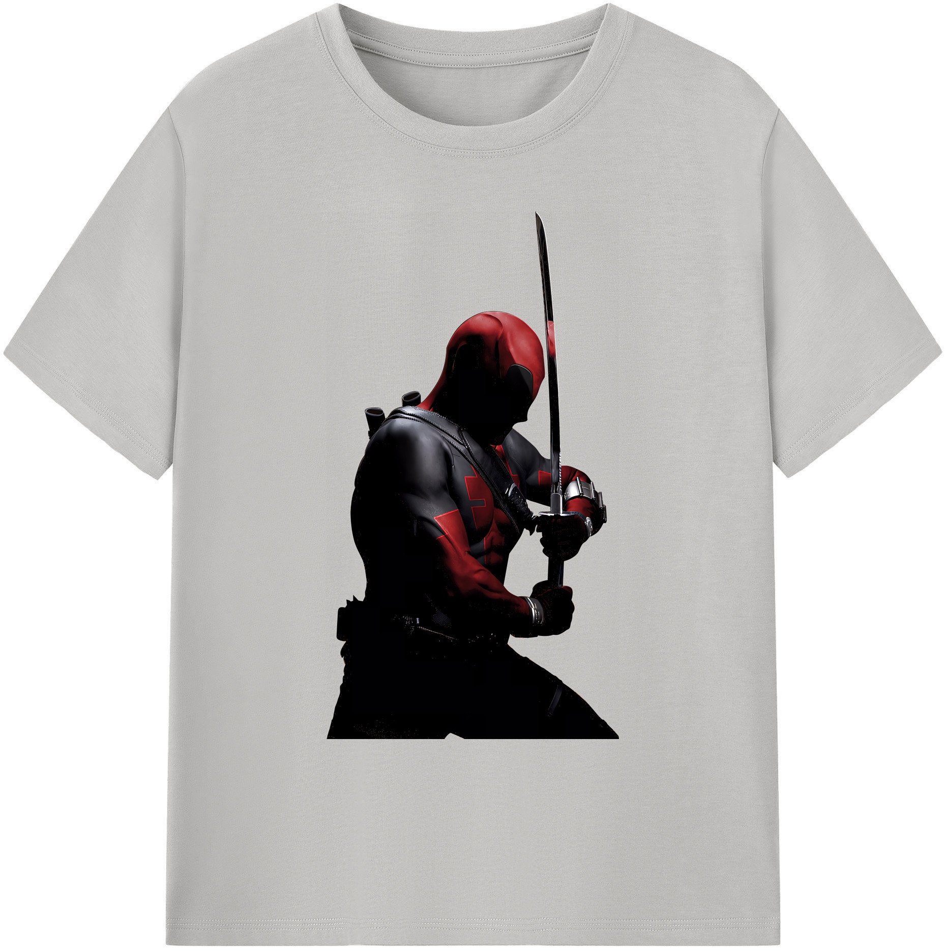 （画像用） Deadpool デッドプール 綿100％ メンズ半袖Tシャツ｜肌触りやわらか＆通気性