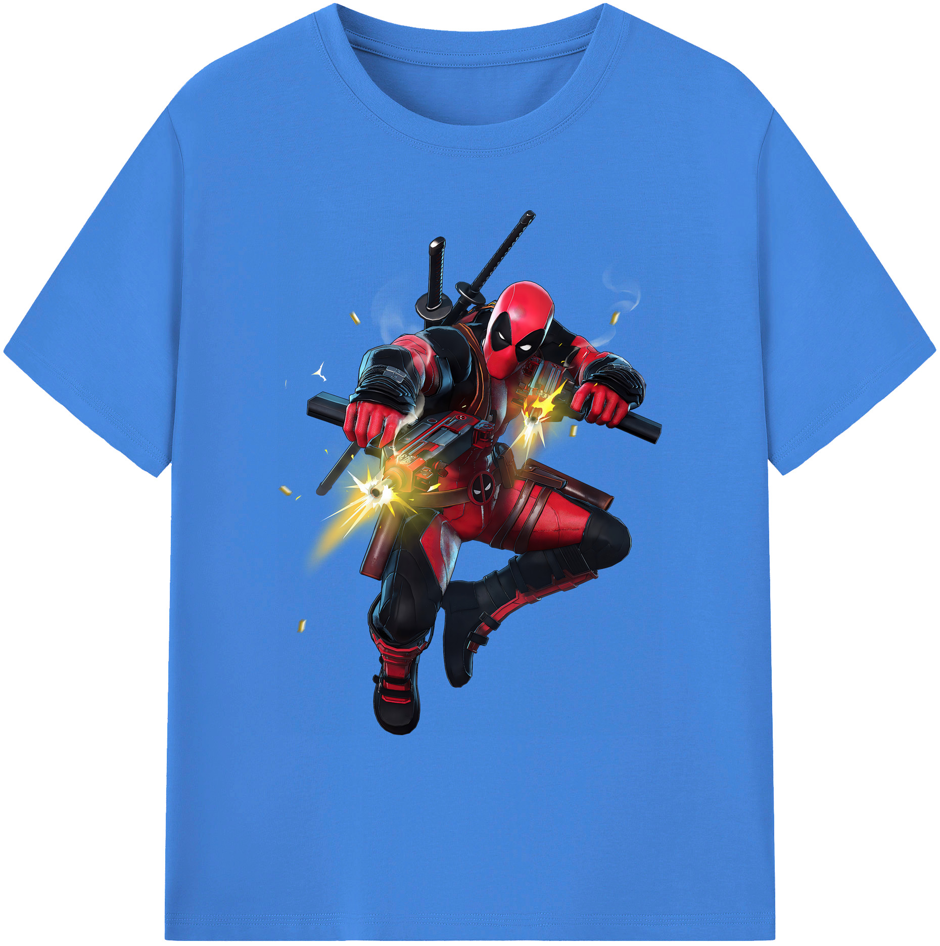 （画像用） Deadpool デッドプール 綿100％ メンズ半袖Tシャツ｜肌触りやわらか＆通気性