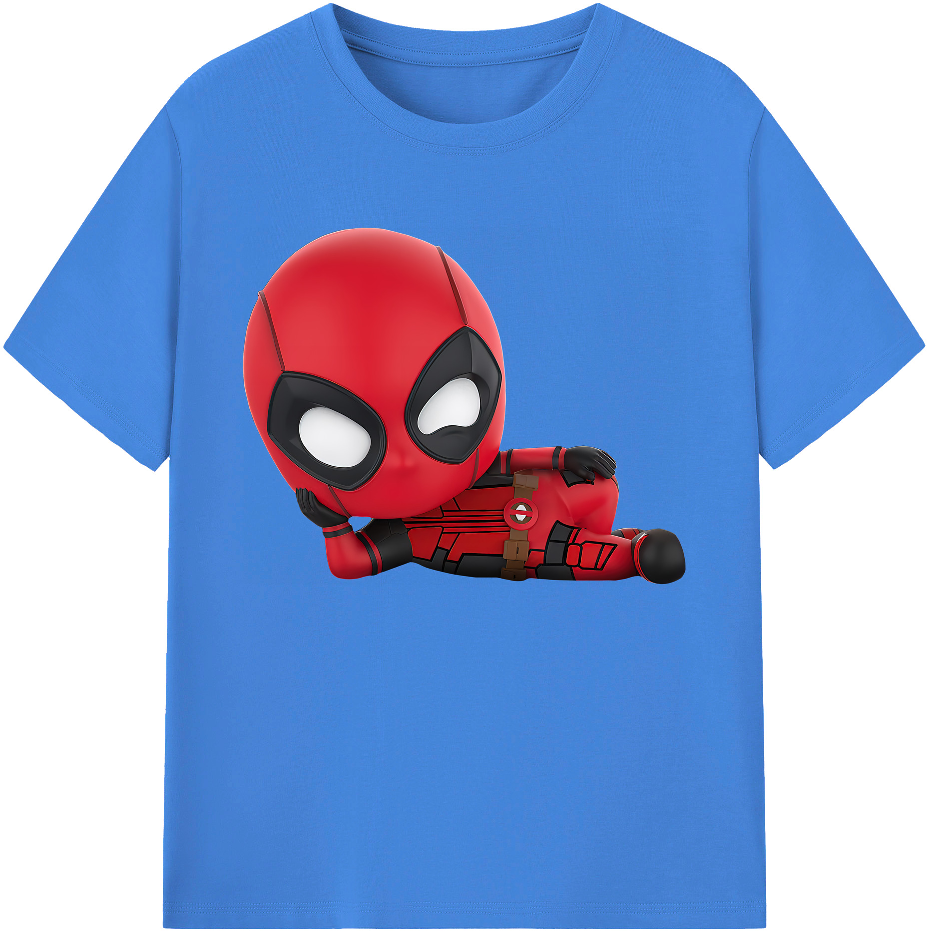 （画像用） Deadpool デッドプール 綿100％ メンズ半袖Tシャツ｜肌触りやわらか＆通気性