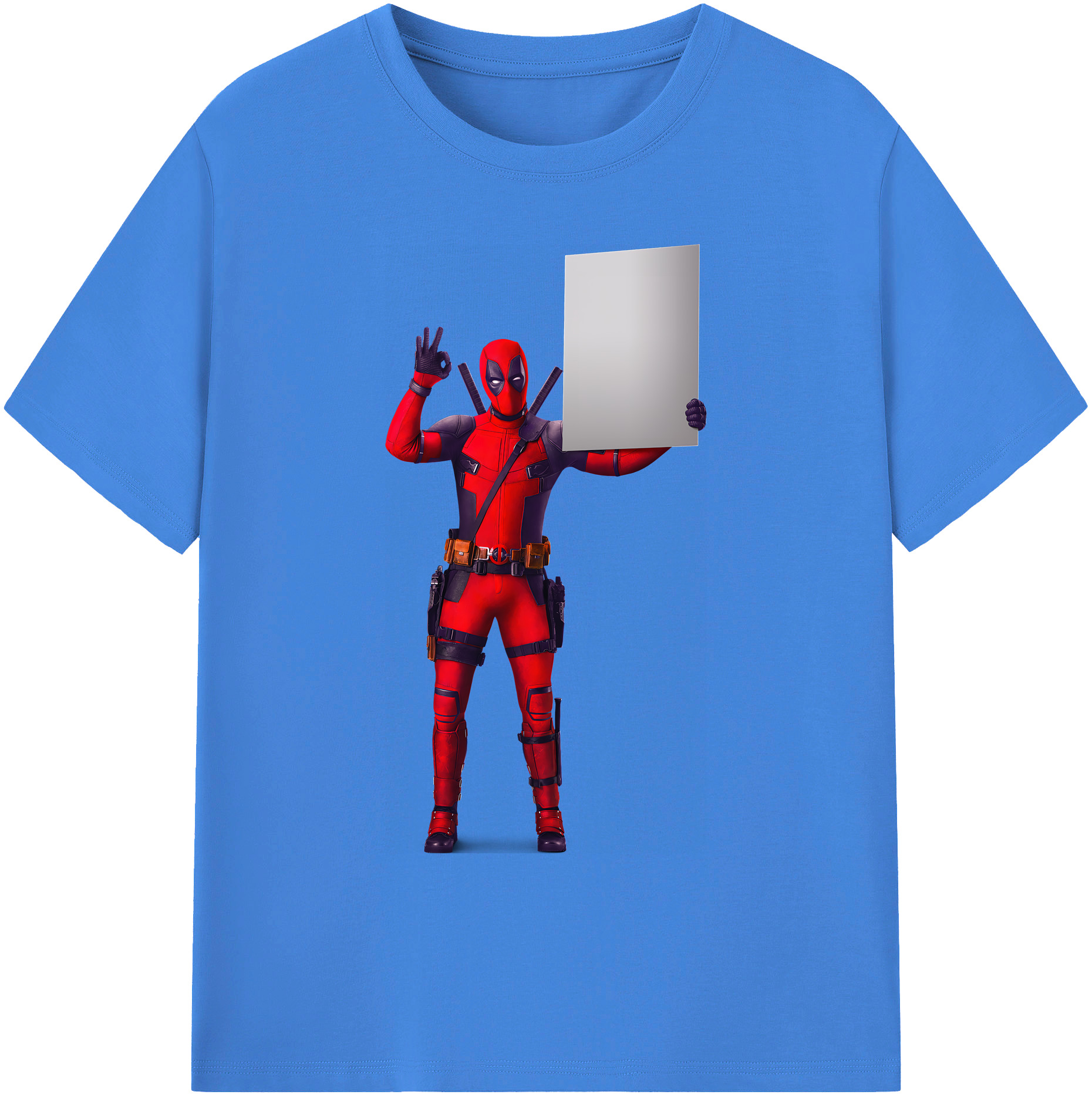（画像用） Deadpool デッドプール 綿100％ メンズ半袖Tシャツ｜肌触りやわらか＆通気性