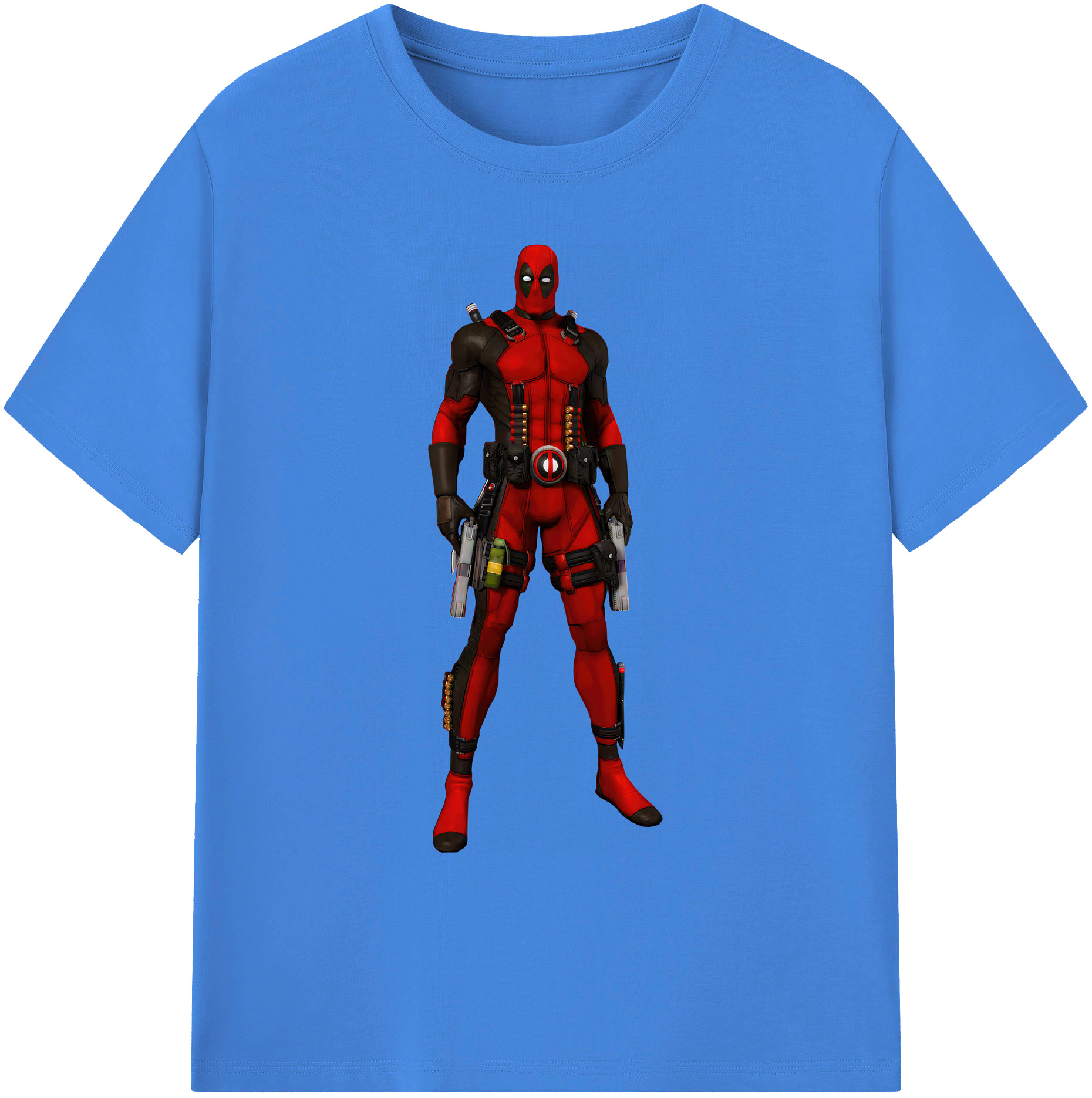 （画像用） Deadpool デッドプール 綿100％ メンズ半袖Tシャツ｜肌触りやわらか＆通気性