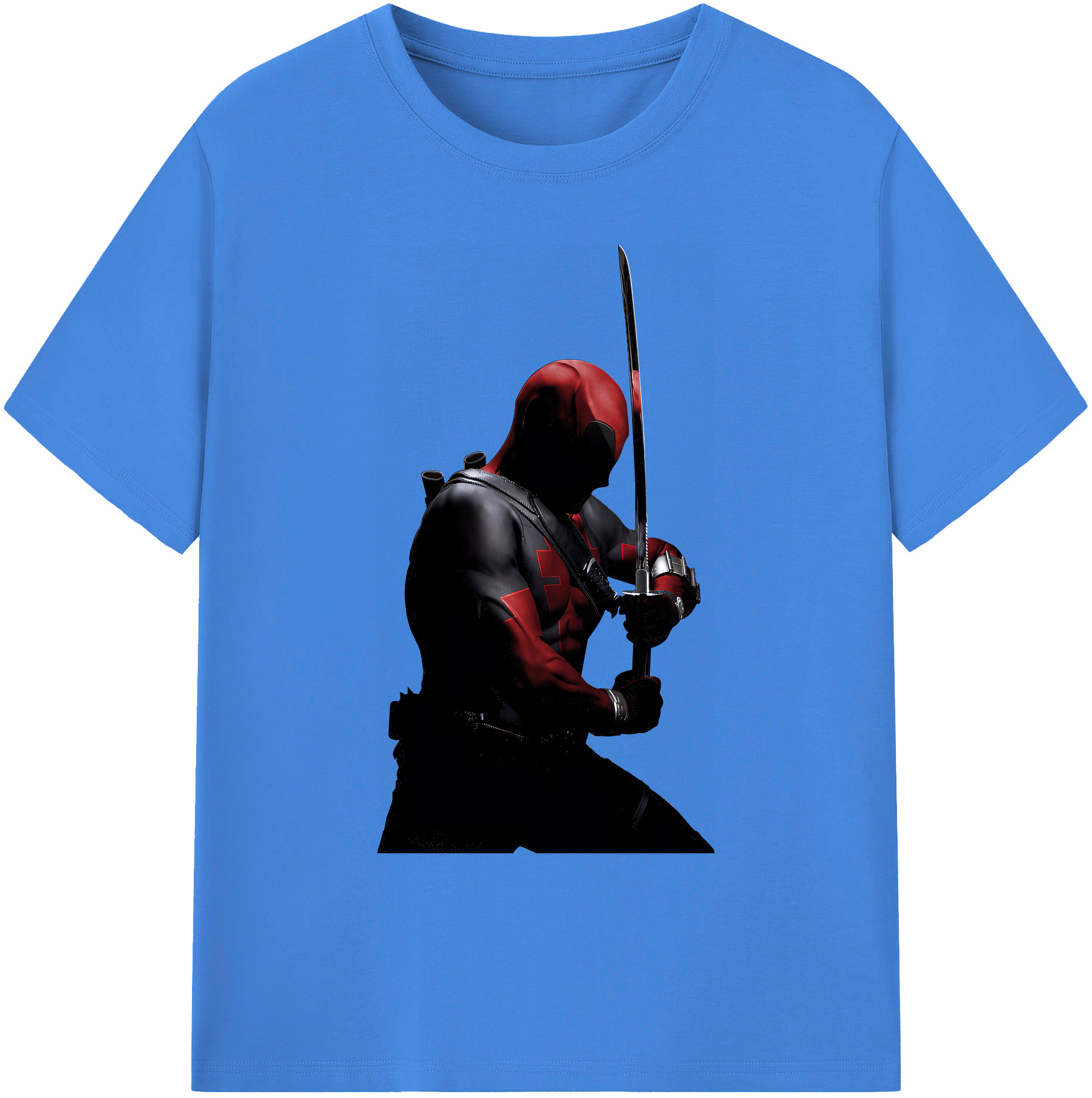 （画像用） Deadpool デッドプール 綿100％ メンズ半袖Tシャツ｜肌触りやわらか＆通気性