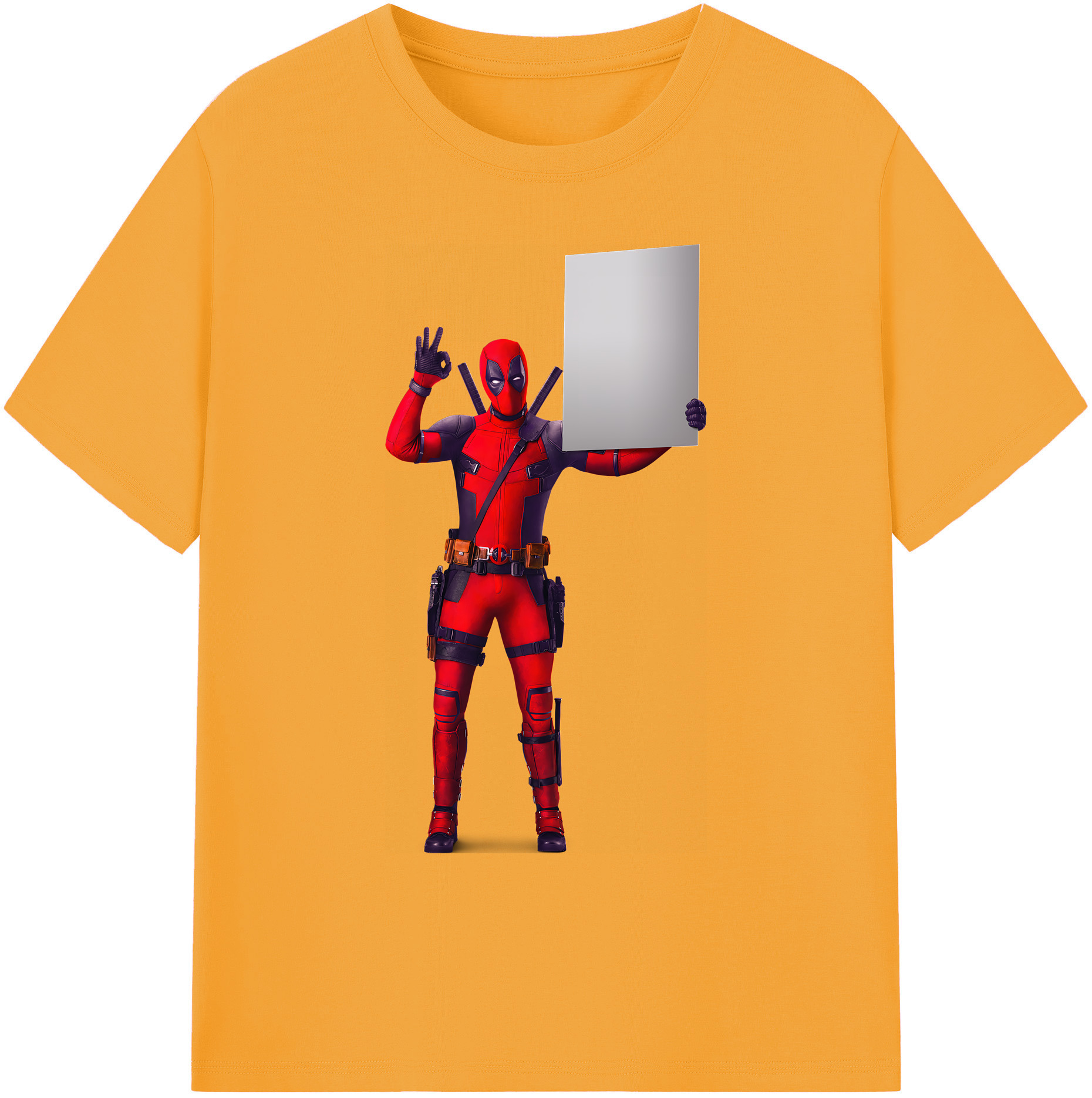 （画像用） Deadpool デッドプール 綿100％ メンズ半袖Tシャツ｜肌触りやわらか＆通気性