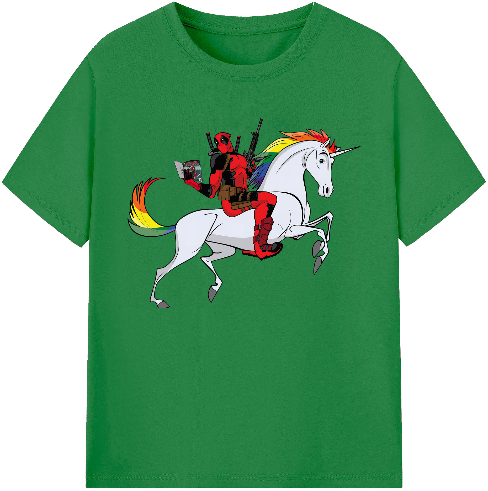 （画像用） Deadpool デッドプール 綿100％ メンズ半袖Tシャツ｜肌触りやわらか＆通気性