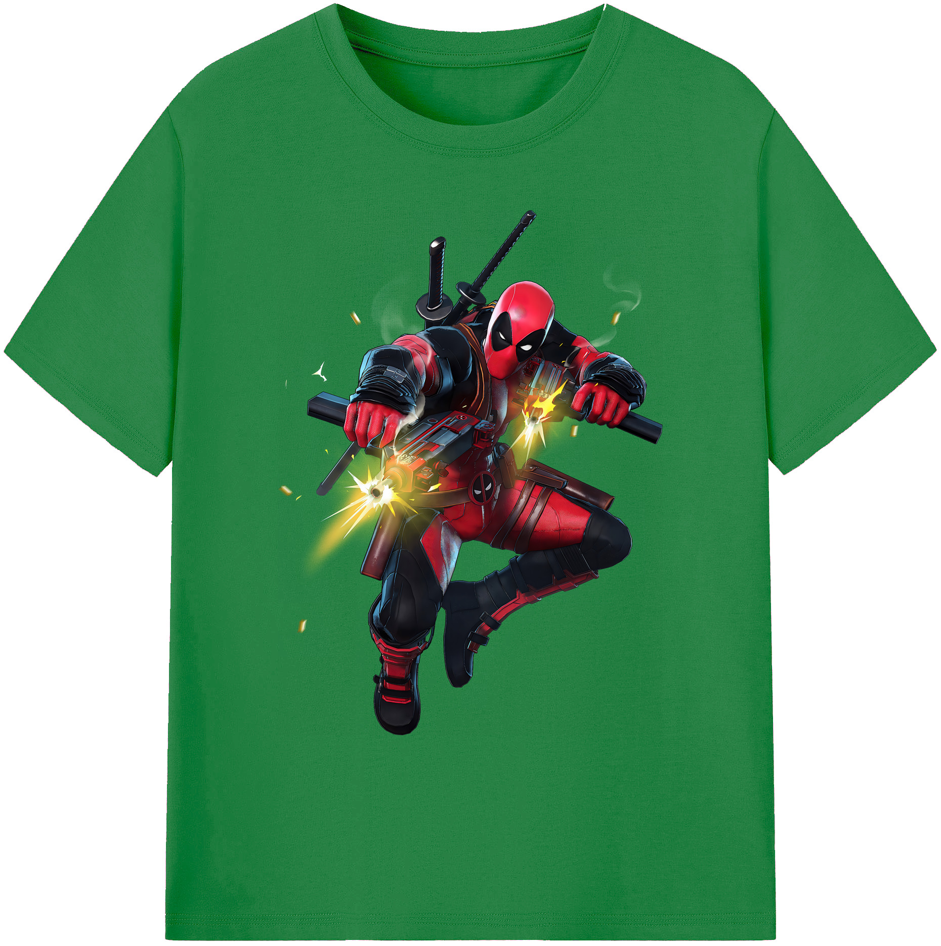 （画像用） Deadpool デッドプール 綿100％ メンズ半袖Tシャツ｜肌触りやわらか＆通気性
