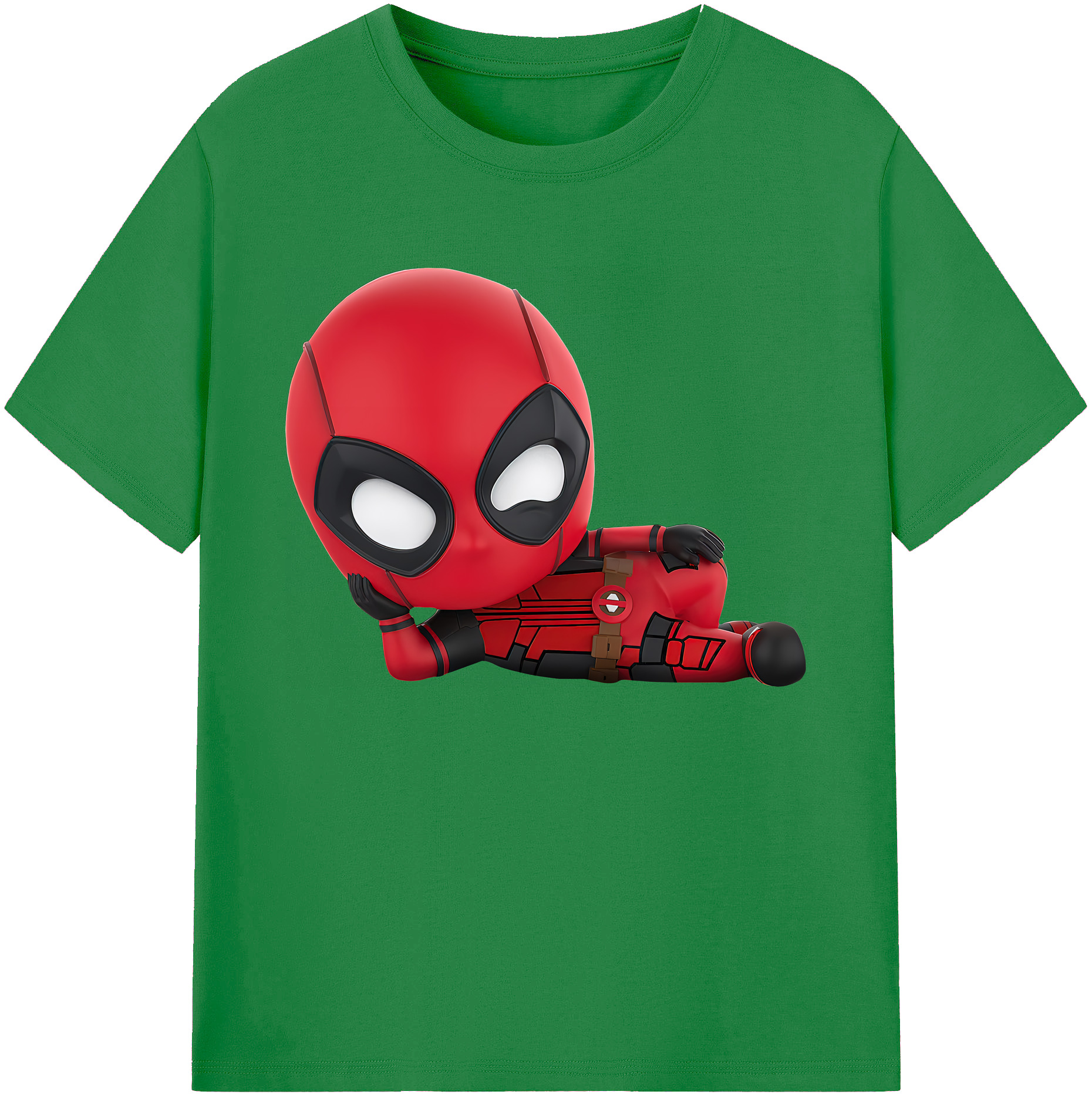 （画像用） Deadpool デッドプール 綿100％ メンズ半袖Tシャツ｜肌触りやわらか＆通気性