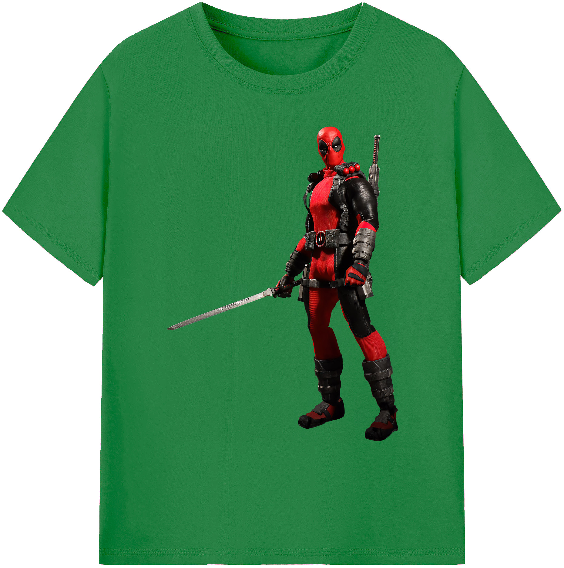 （画像用） Deadpool デッドプール 綿100％ メンズ半袖Tシャツ｜肌触りやわらか＆通気性