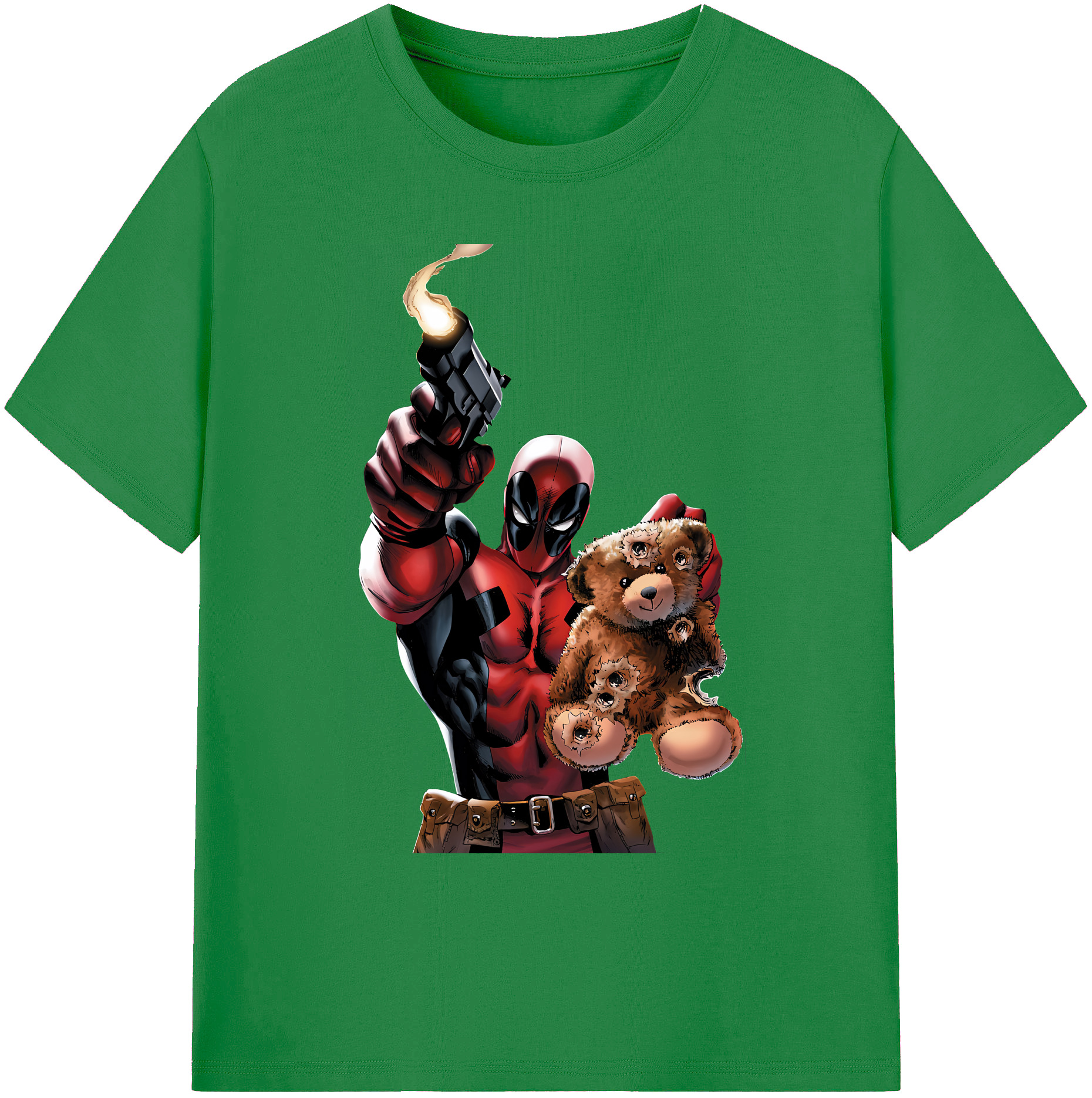 （画像用） Deadpool デッドプール 綿100％ メンズ半袖Tシャツ｜肌触りやわらか＆通気性