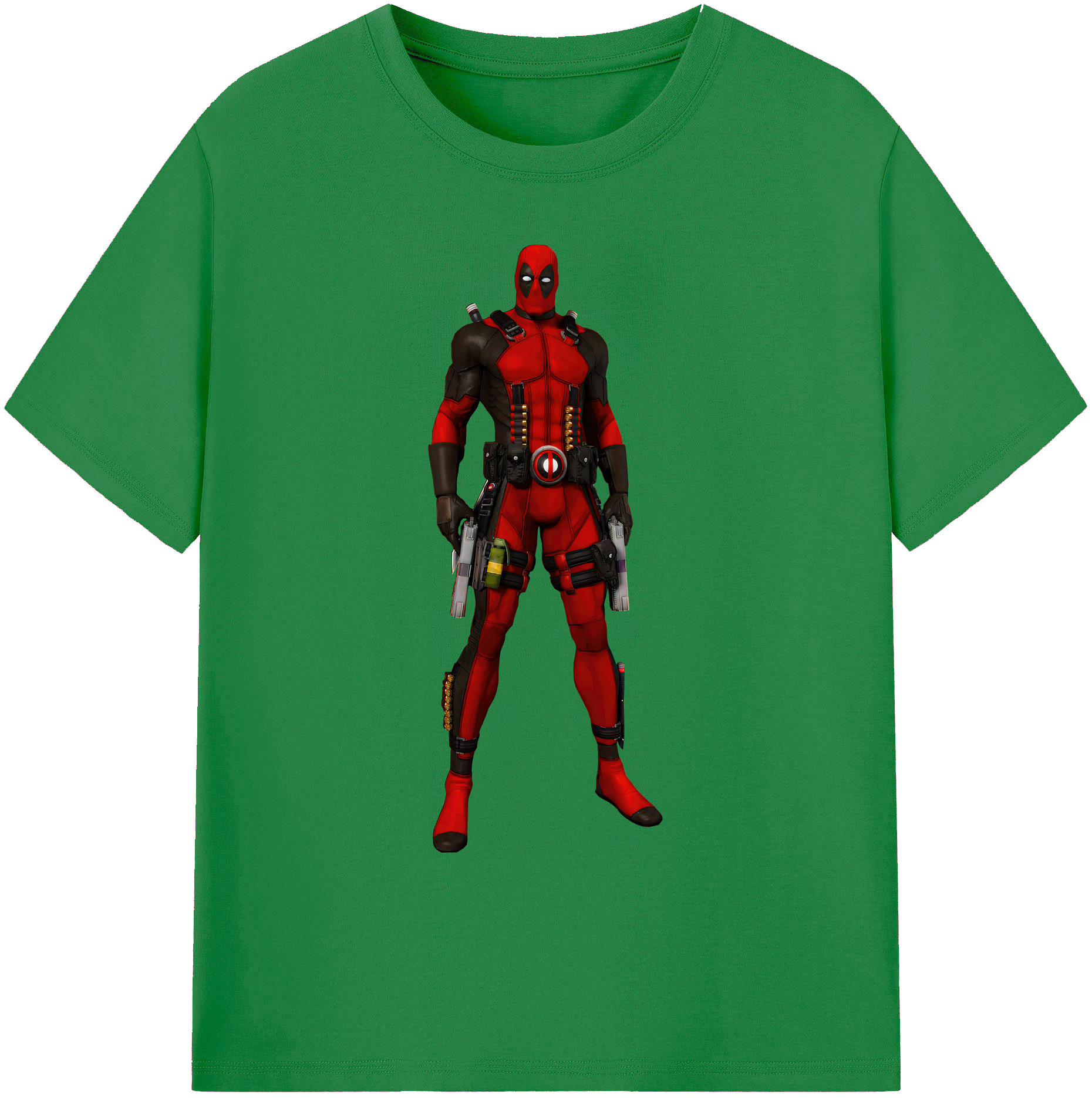 （画像用） Deadpool デッドプール 綿100％ メンズ半袖Tシャツ｜肌触りやわらか＆通気性