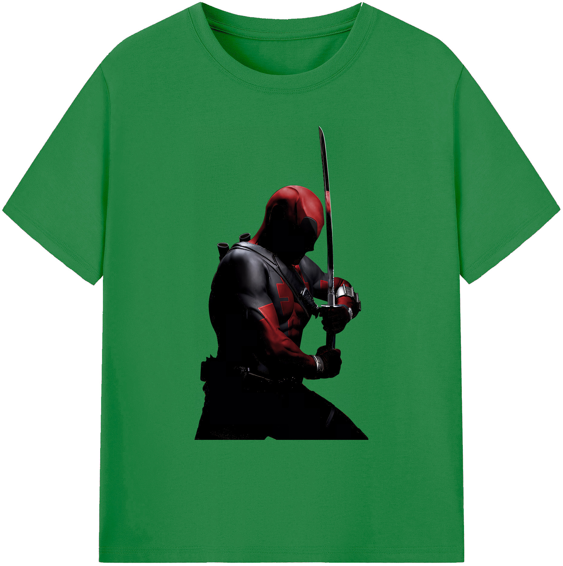 （画像用） Deadpool デッドプール 綿100％ メンズ半袖Tシャツ｜肌触りやわらか＆通気性