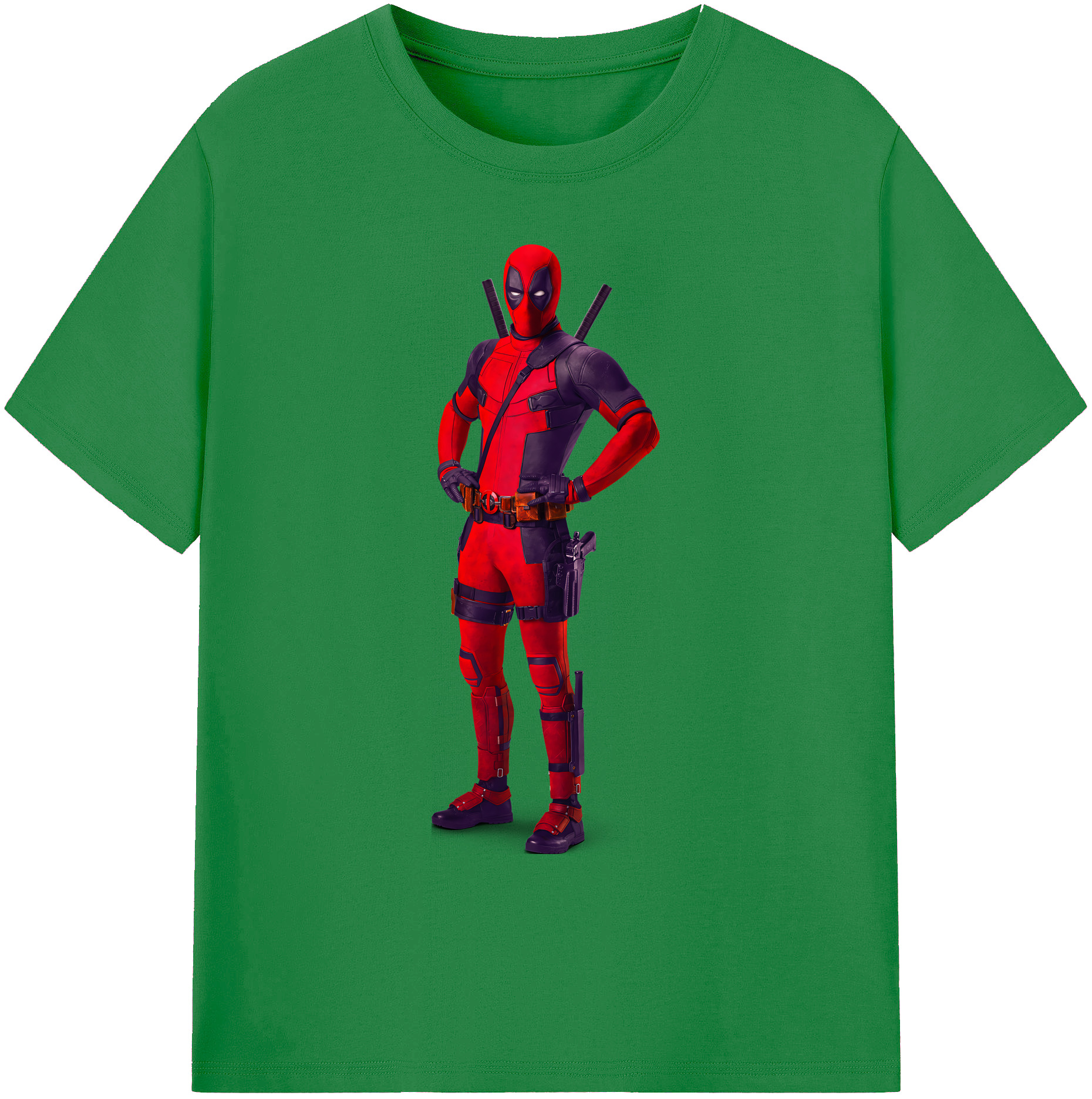 （画像用） Deadpool デッドプール 綿100％ メンズ半袖Tシャツ｜肌触りやわらか＆通気性