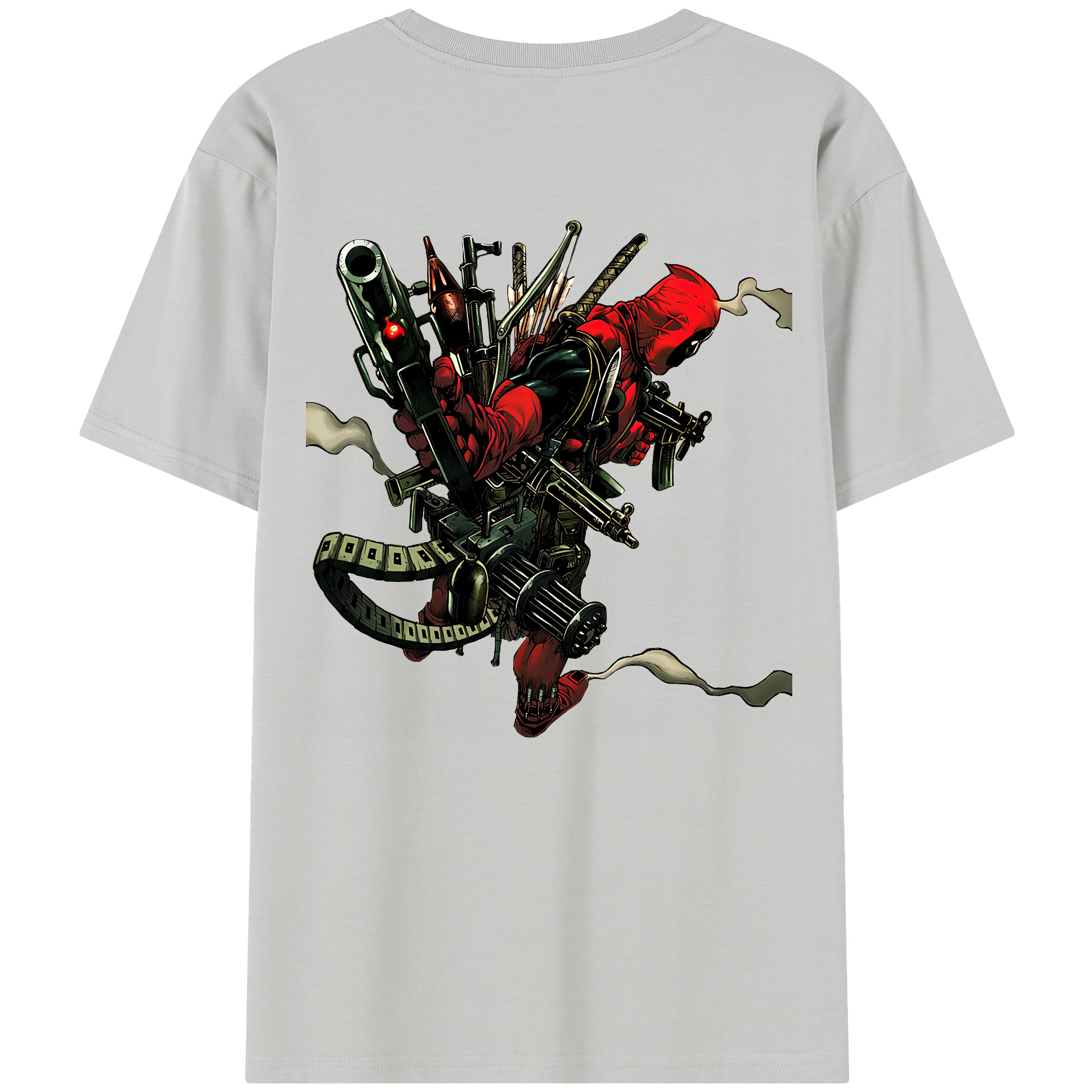 （画像用） Deadpool デッドプール レディース半袖Tシャツ(バックプリント)