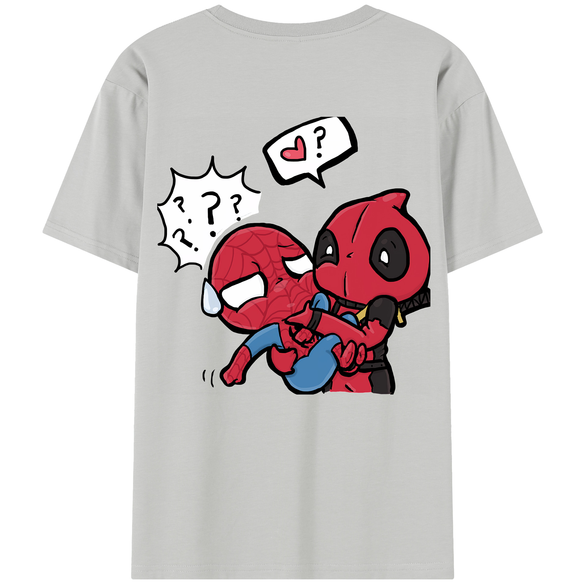 （画像用） Deadpool デッドプール レディース半袖Tシャツ(バックプリント)