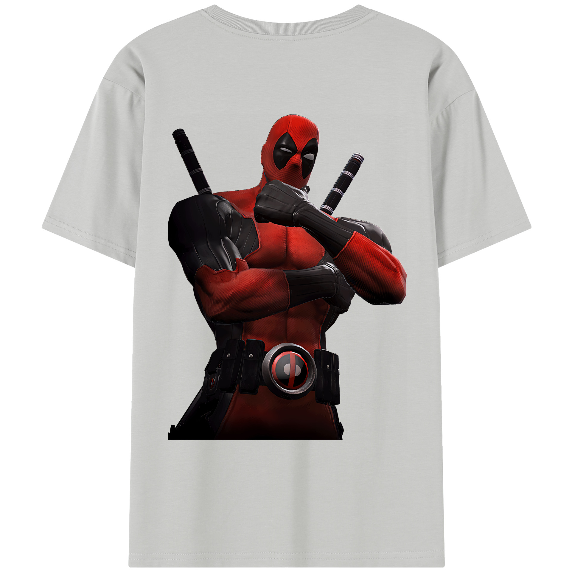 （画像用） Deadpool デッドプール レディース半袖Tシャツ(バックプリント)