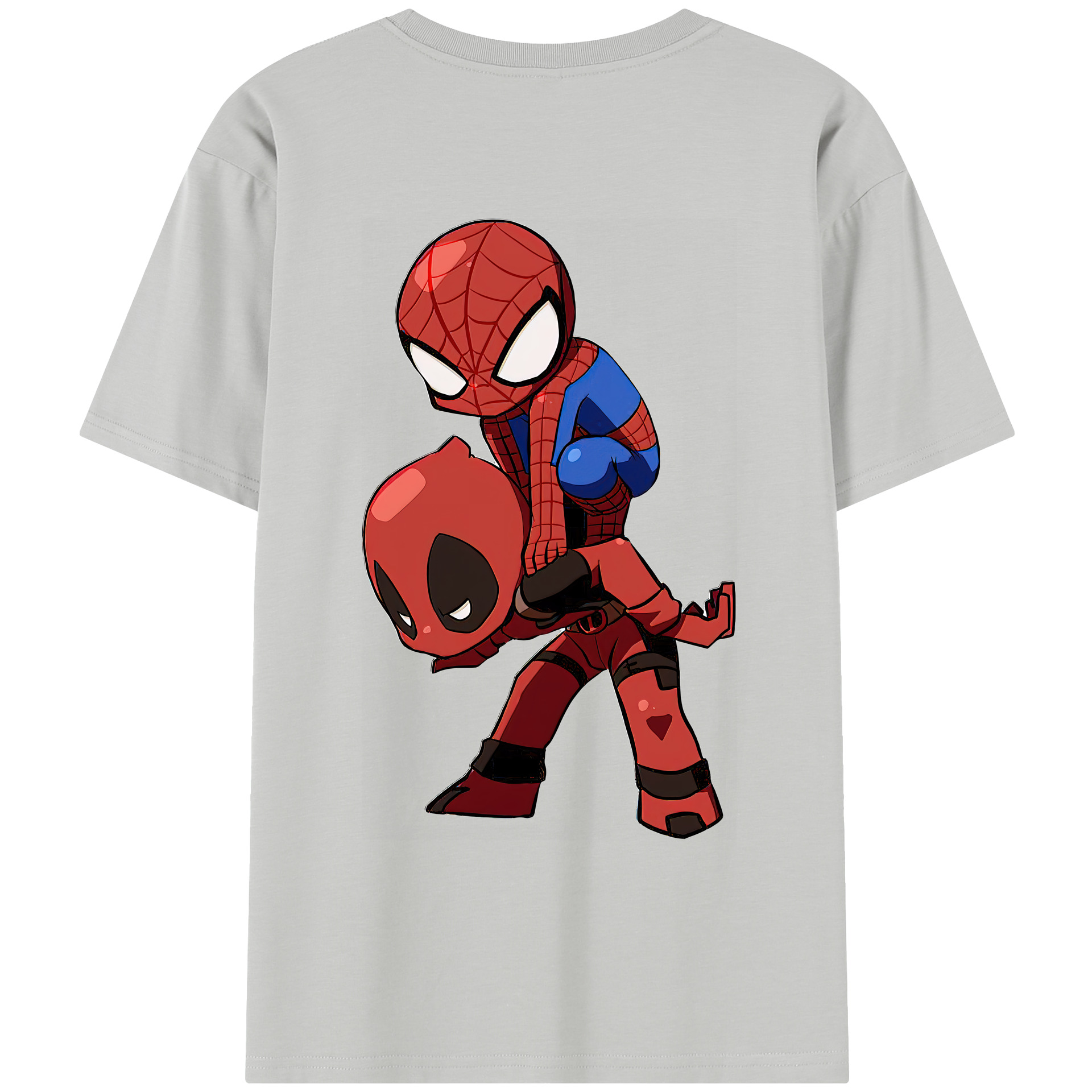 （画像用） Deadpool デッドプール レディース半袖Tシャツ(バックプリント)