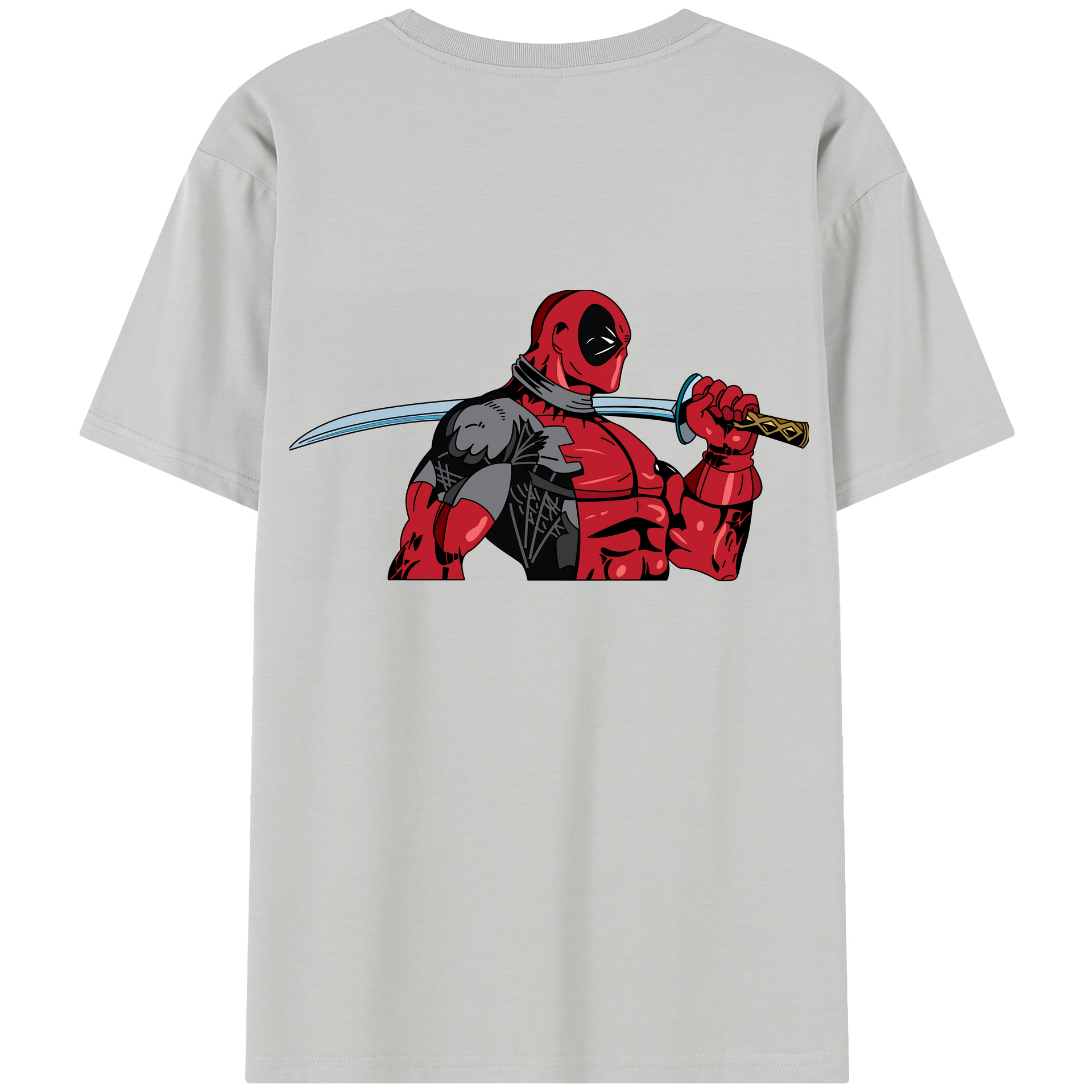 （画像用） Deadpool デッドプール レディース半袖Tシャツ(バックプリント)