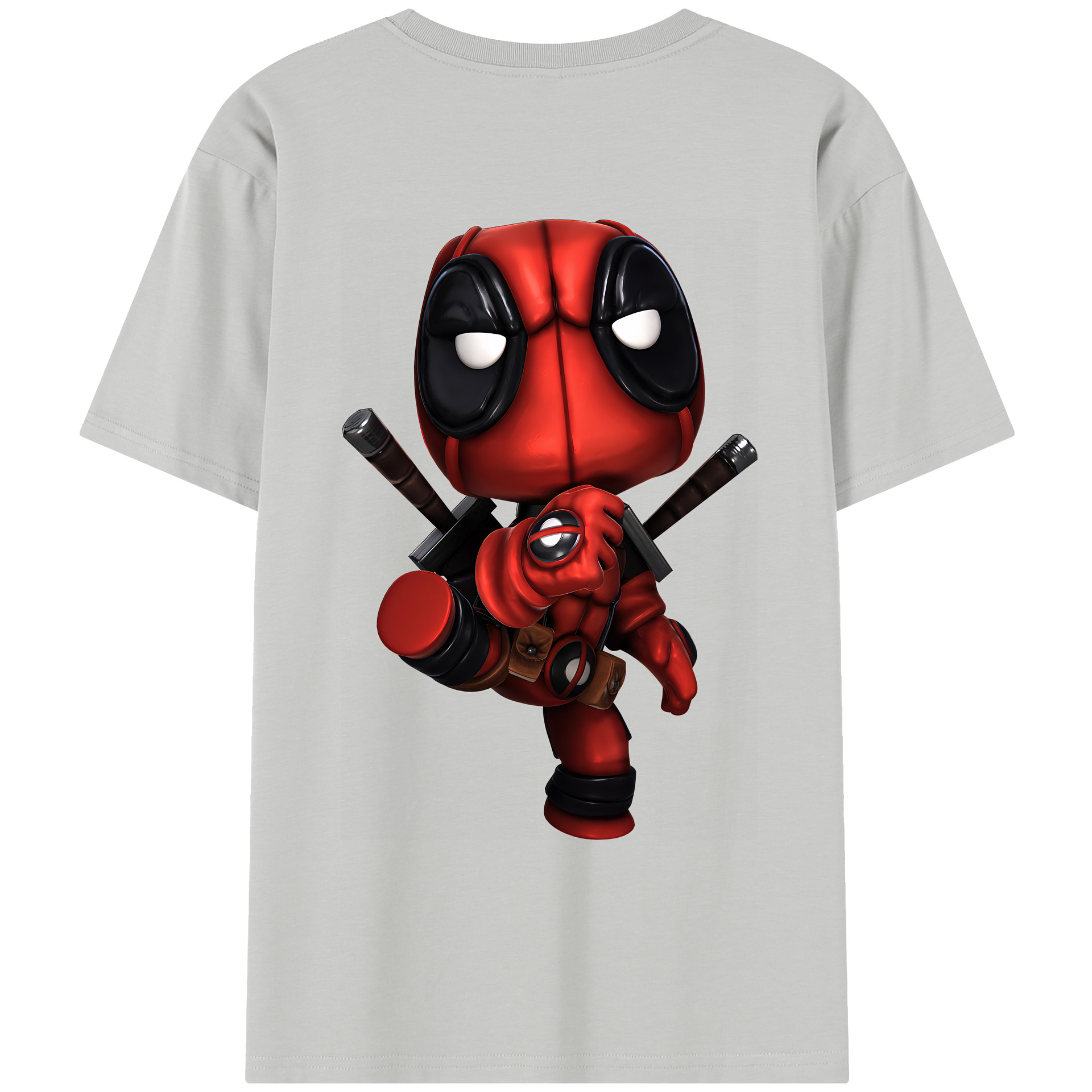 （画像用） Deadpool デッドプール レディース半袖Tシャツ(バックプリント)