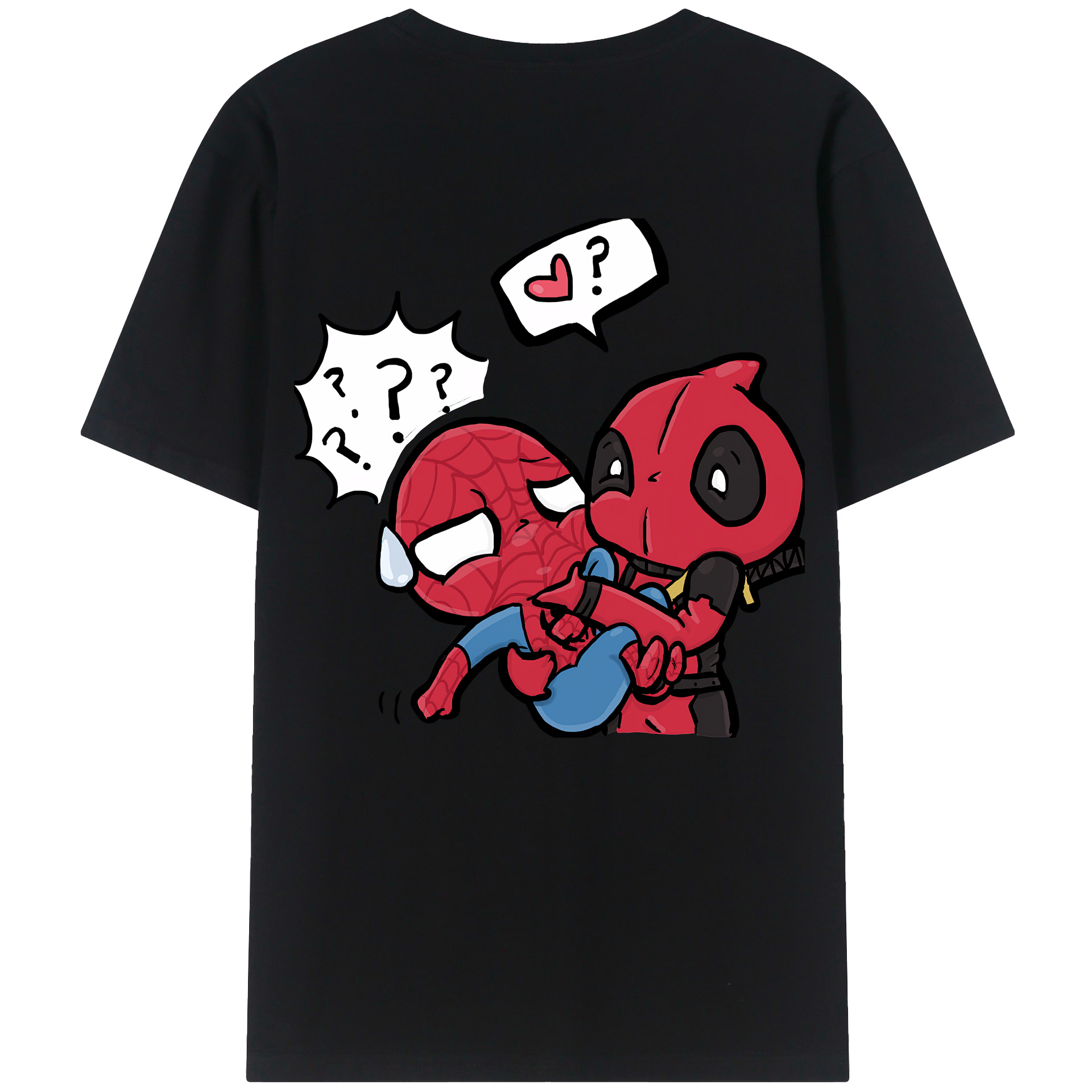 （画像用） Deadpool デッドプール レディース半袖Tシャツ(バックプリント)
