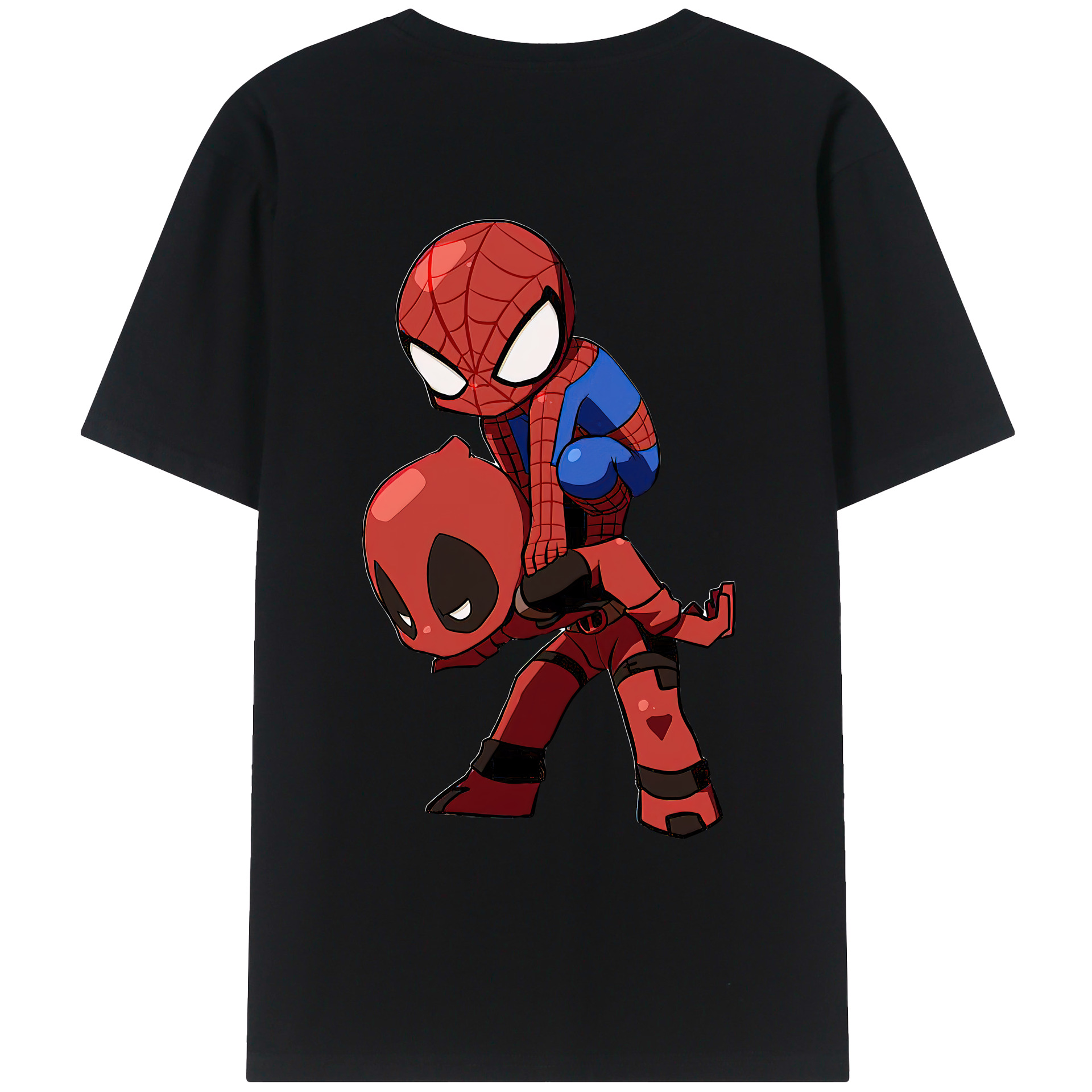 （画像用） Deadpool デッドプール レディース半袖Tシャツ(バックプリント)