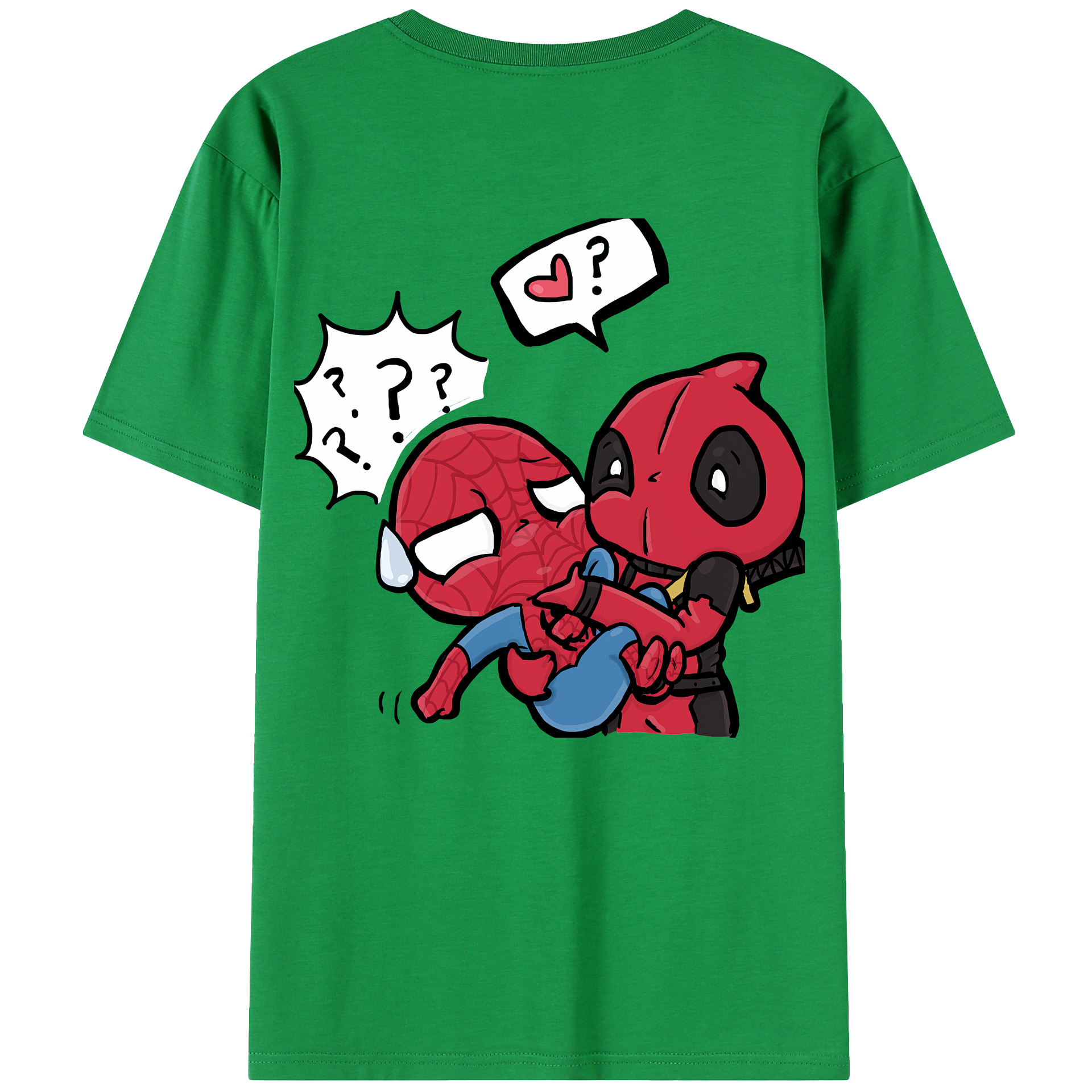 （画像用） Deadpool デッドプール レディース半袖Tシャツ(バックプリント)