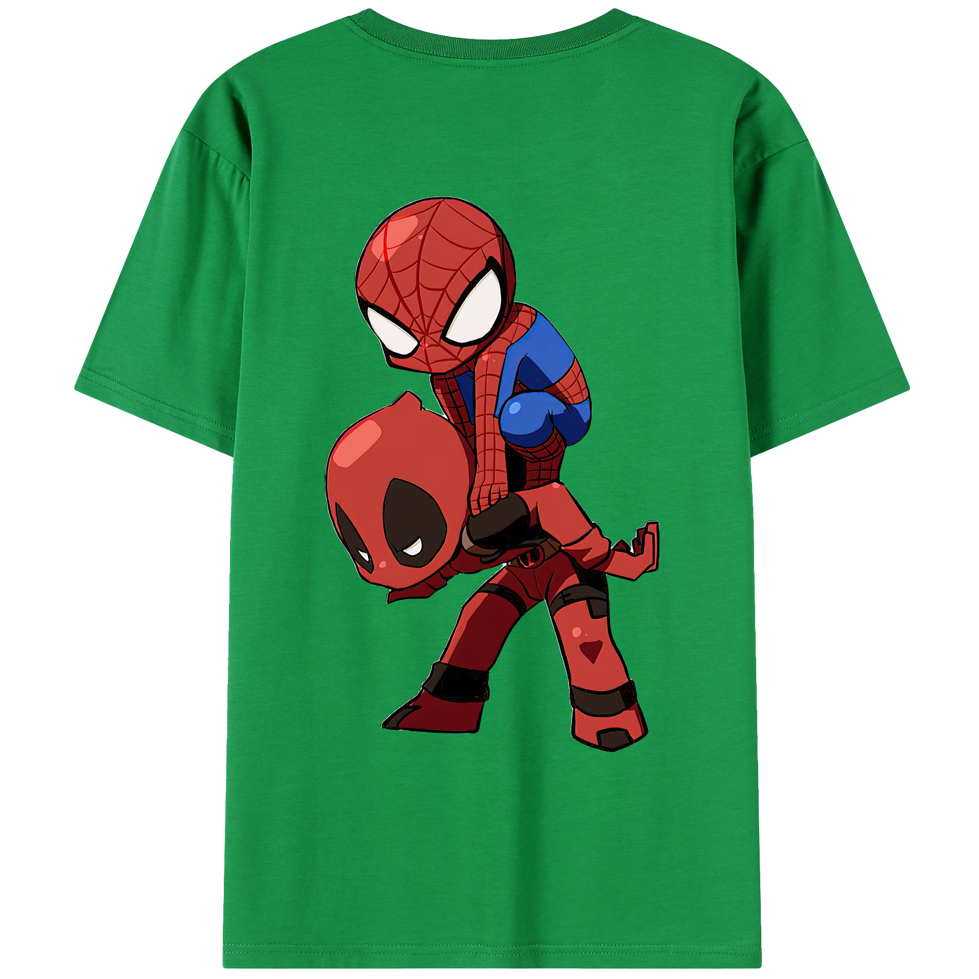 （画像用） Deadpool デッドプール レディース半袖Tシャツ(バックプリント)