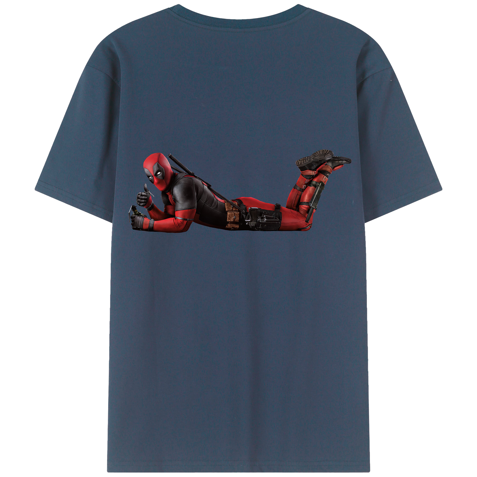 （画像用） Deadpool デッドプール レディース半袖Tシャツ(バックプリント)