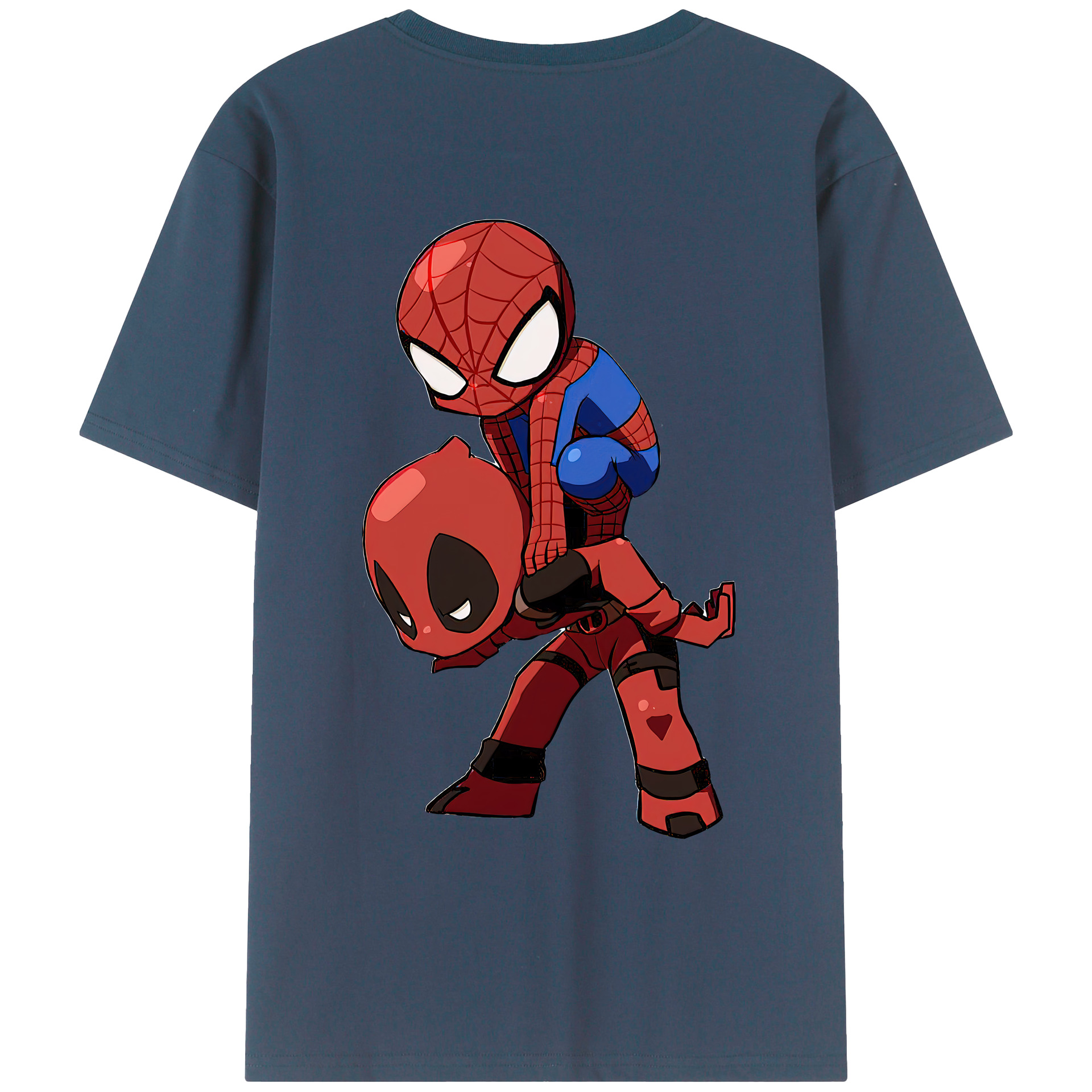 （画像用） Deadpool デッドプール レディース半袖Tシャツ(バックプリント)