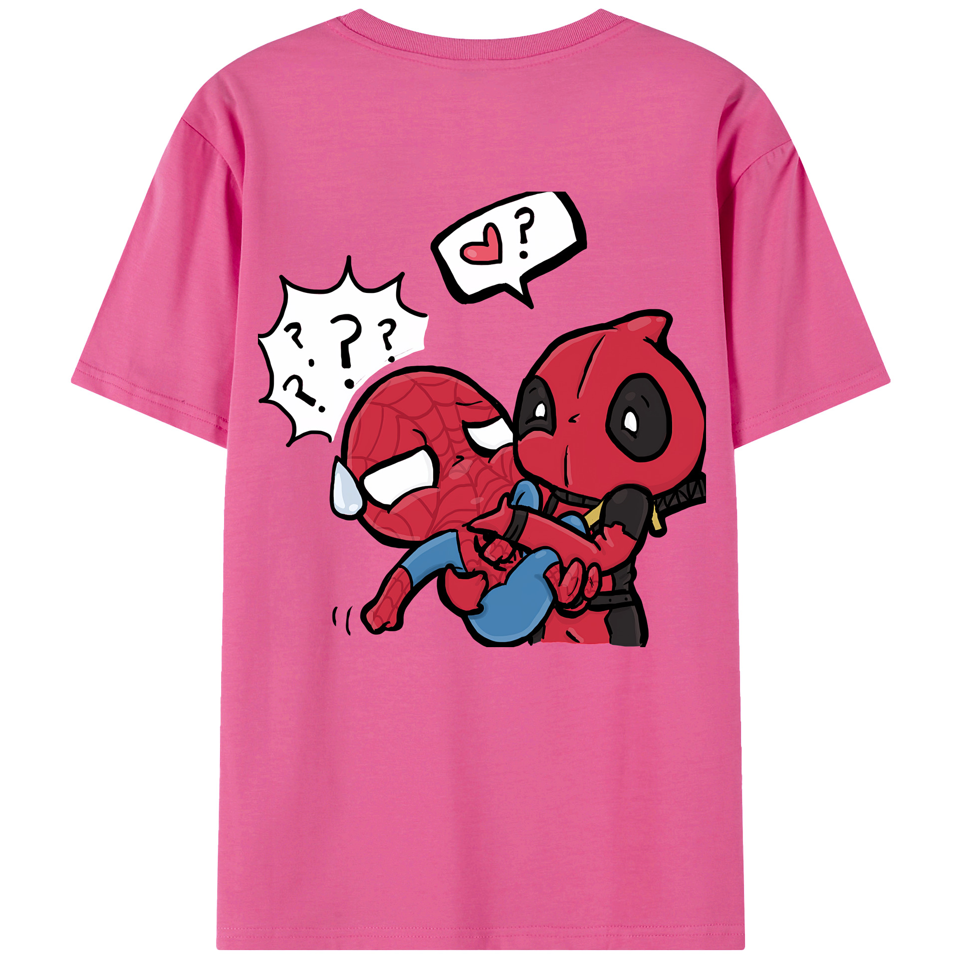 （画像用） Deadpool デッドプール レディース半袖Tシャツ(バックプリント)