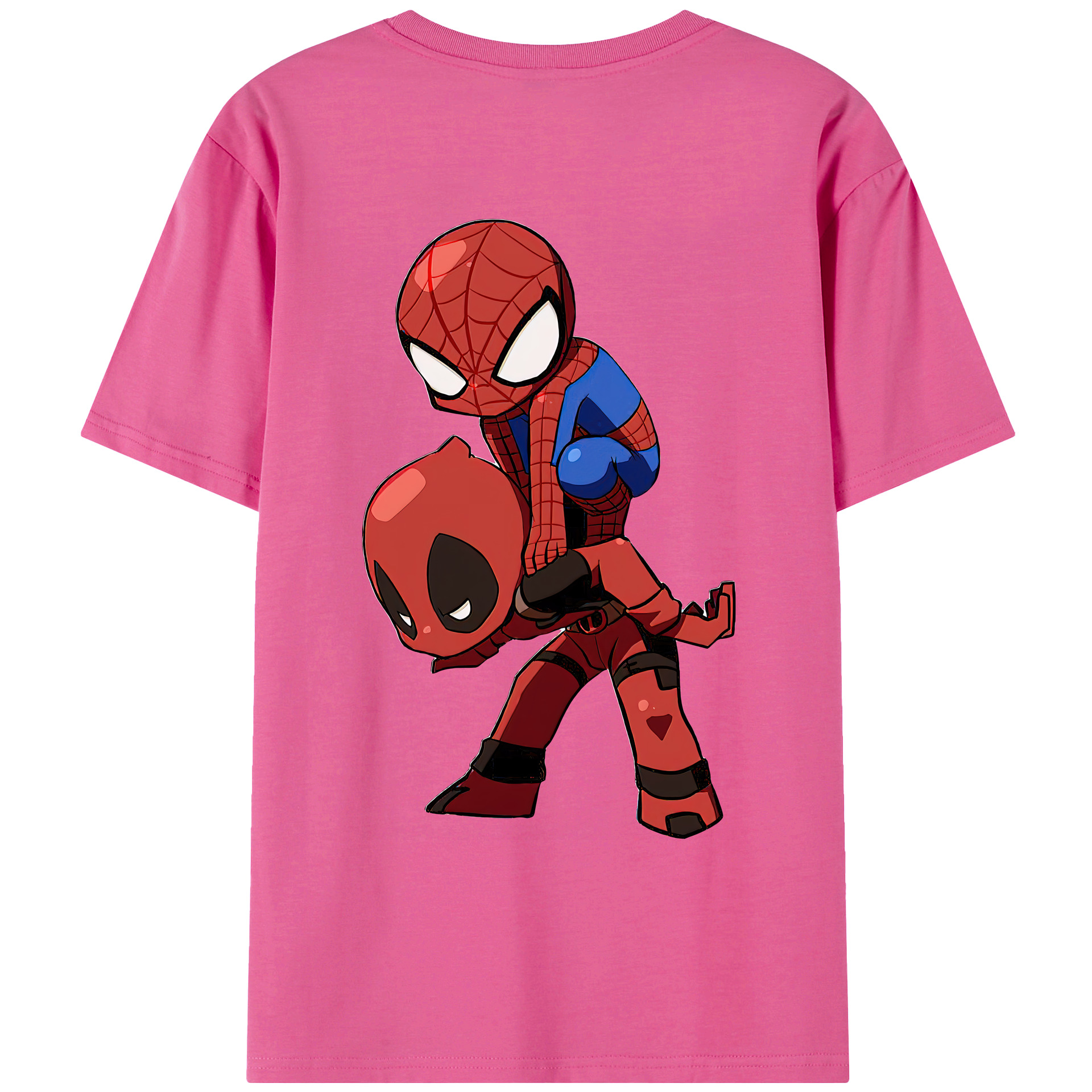 （画像用） Deadpool デッドプール レディース半袖Tシャツ(バックプリント)