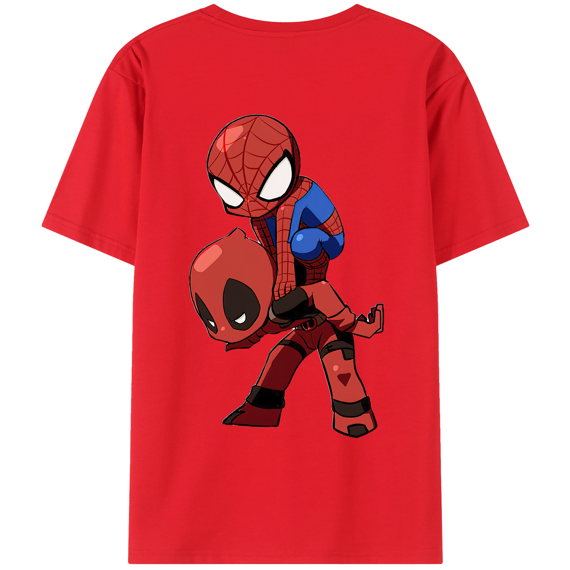（画像用） Deadpool デッドプール レディース半袖Tシャツ(バックプリント)