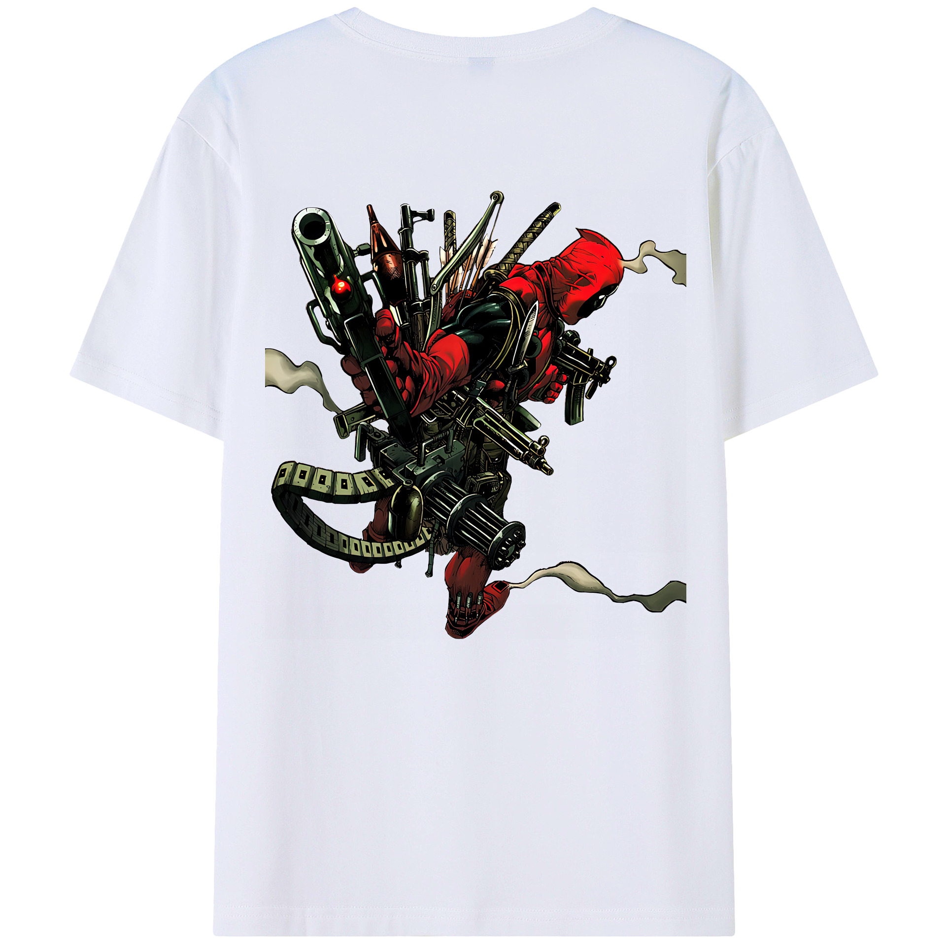 （画像用） Deadpool デッドプール レディース半袖Tシャツ(バックプリント)