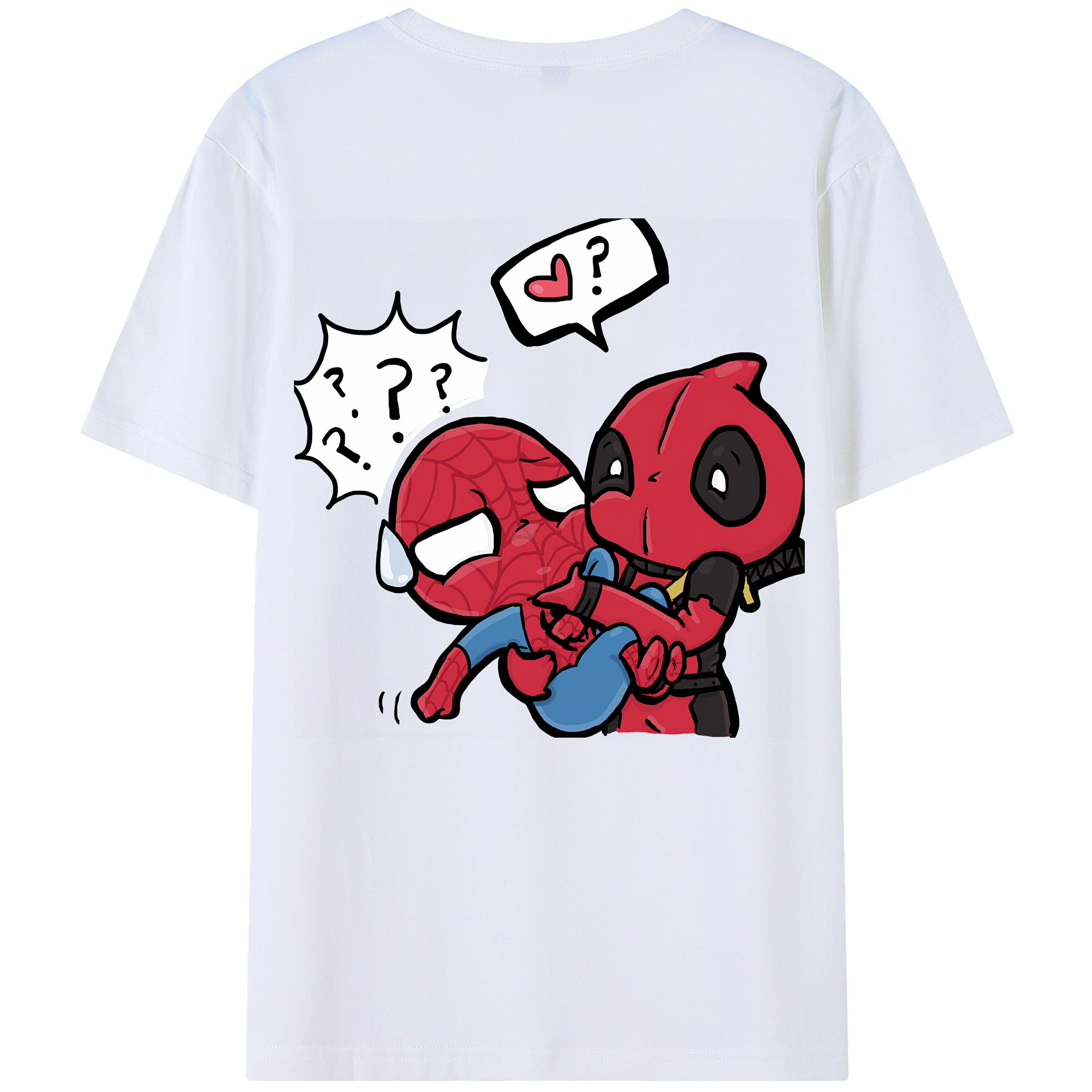 （画像用） Deadpool デッドプール レディース半袖Tシャツ(バックプリント)