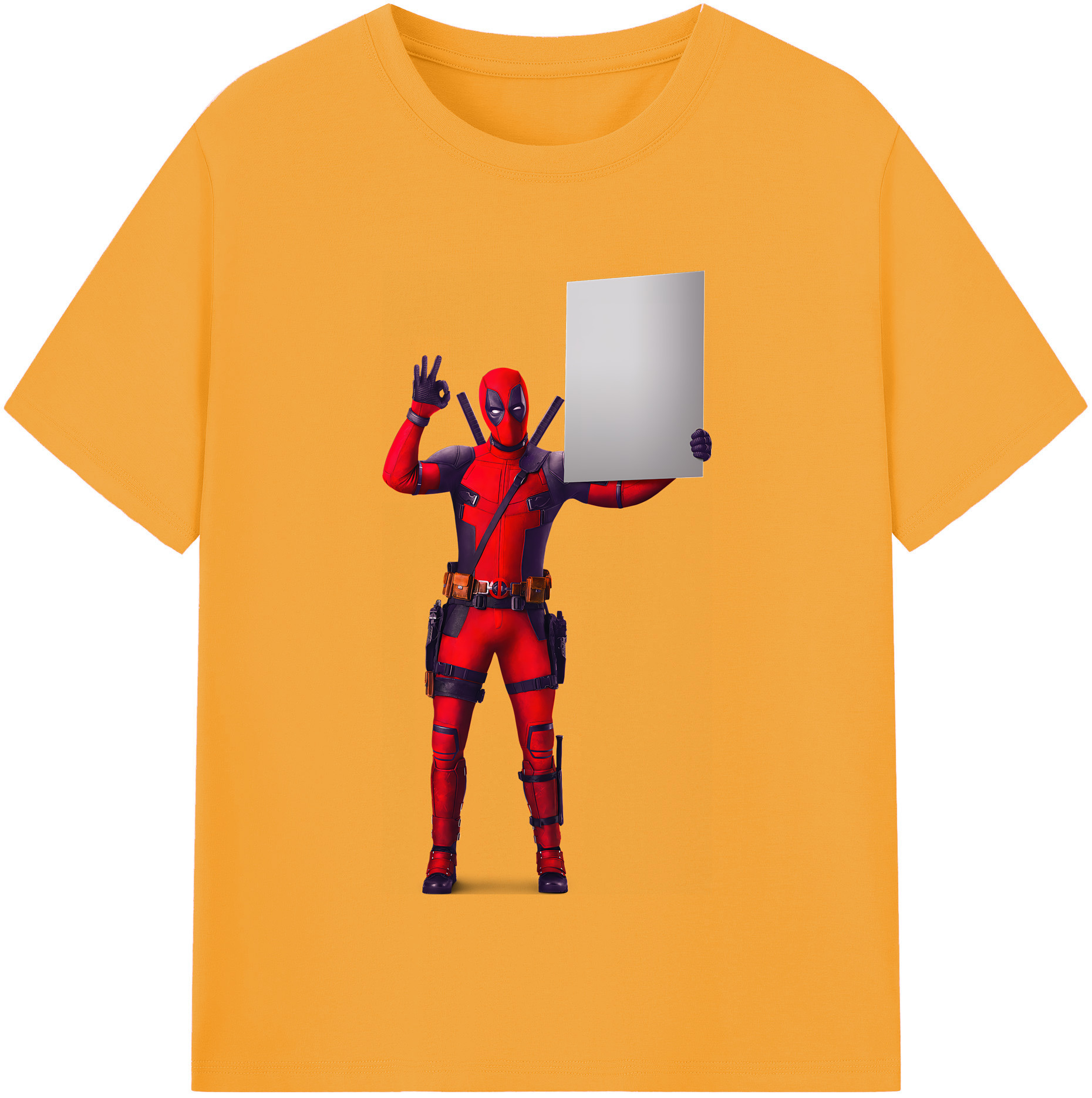 （画像用） Deadpool デッドプール レディースカジュアルプリントTシャツ（綿100％）