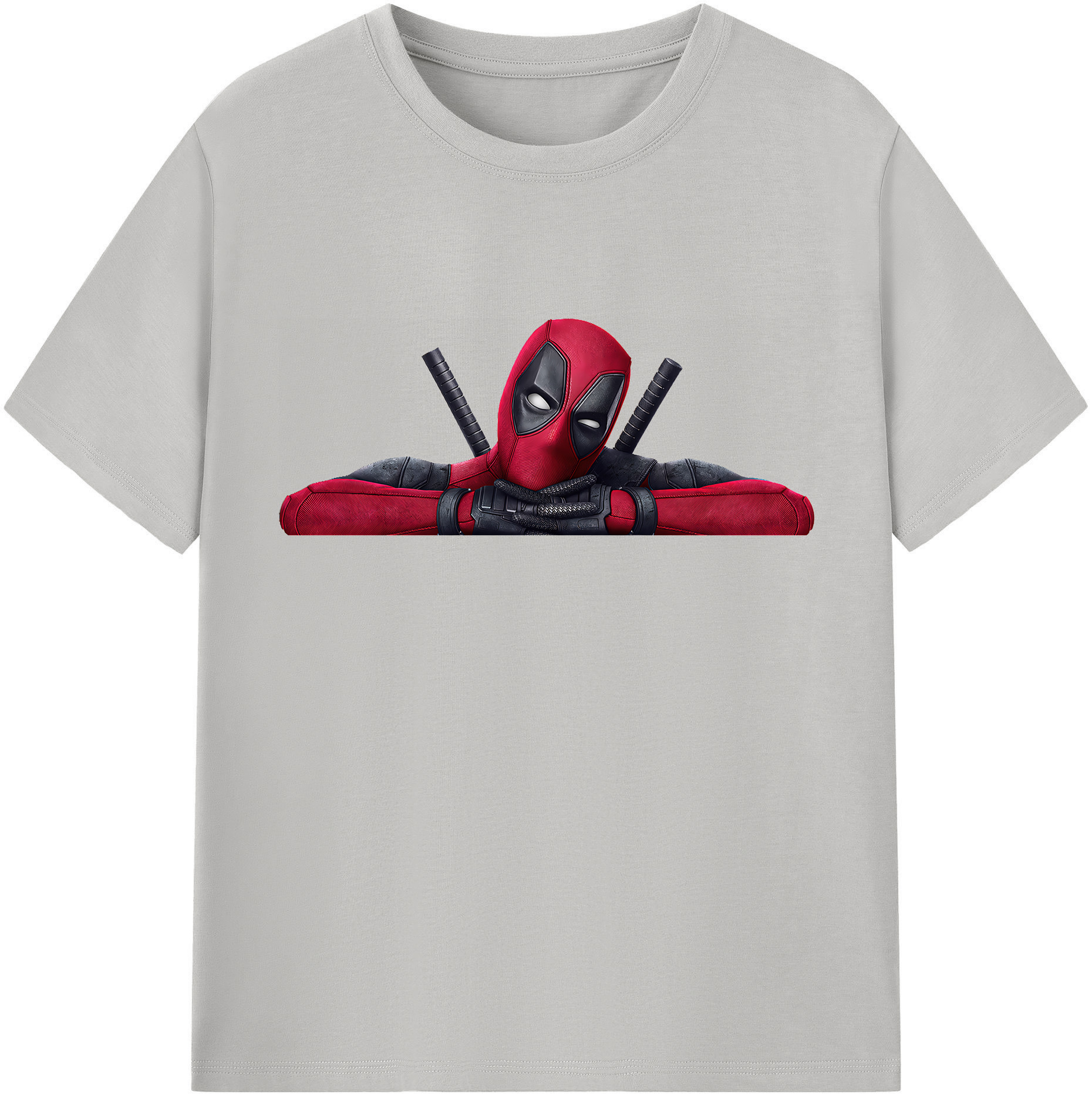 （画像用） Deadpool デッドプール レディースカジュアルプリントTシャツ（綿100％）
