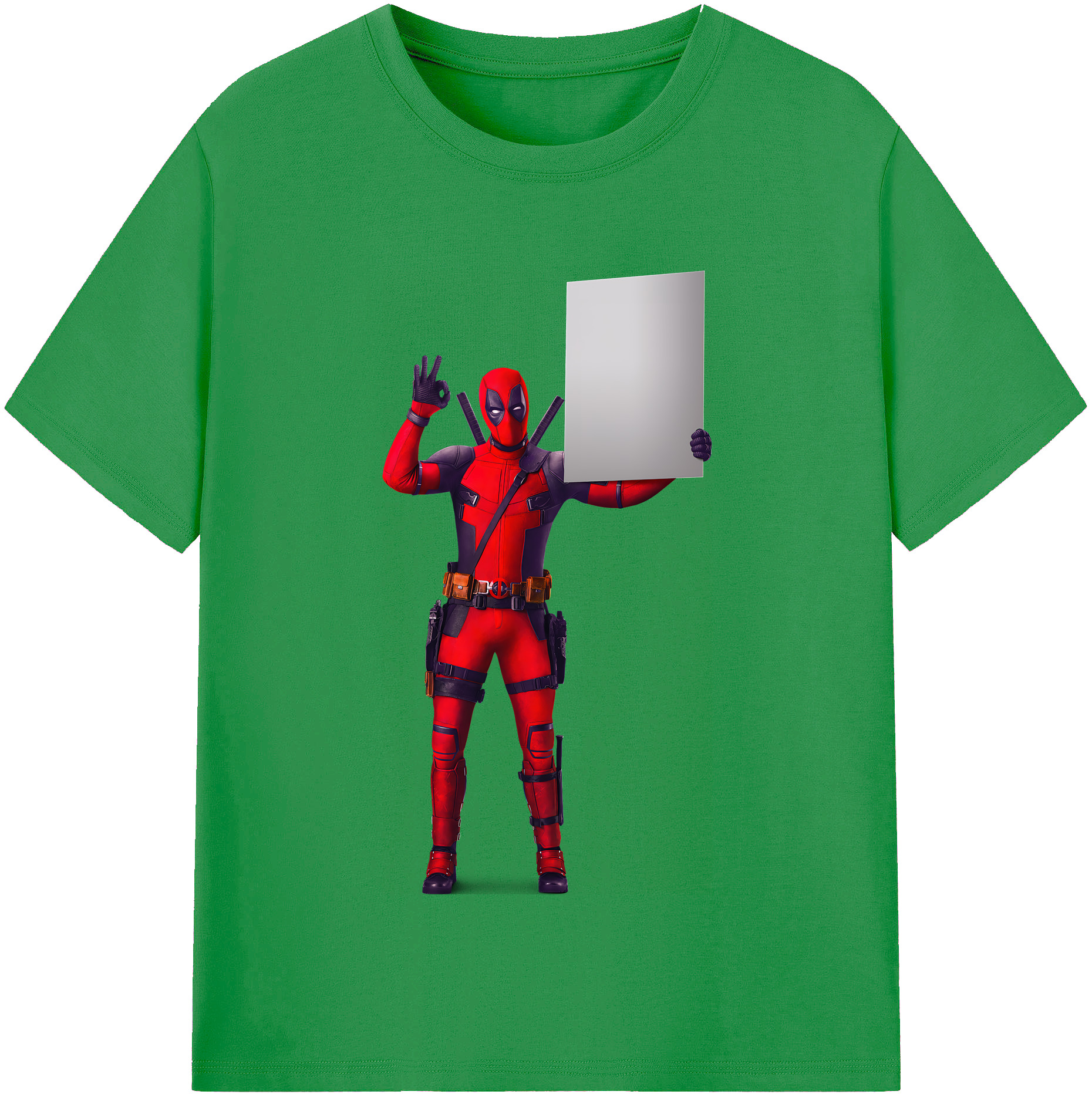 （画像用） Deadpool デッドプール レディースカジュアルプリントTシャツ（綿100％）