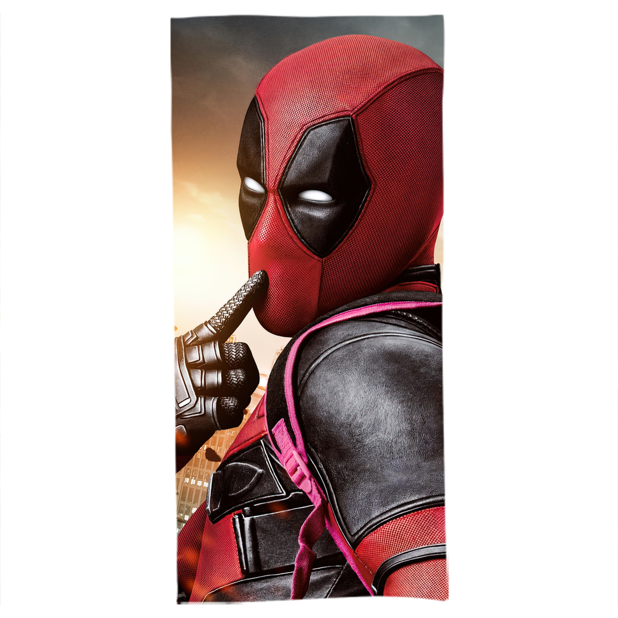 （画像用） Deadpool デッドプール 大判バスタオル 70×140cm 吸水速乾 柔らかい肌触り