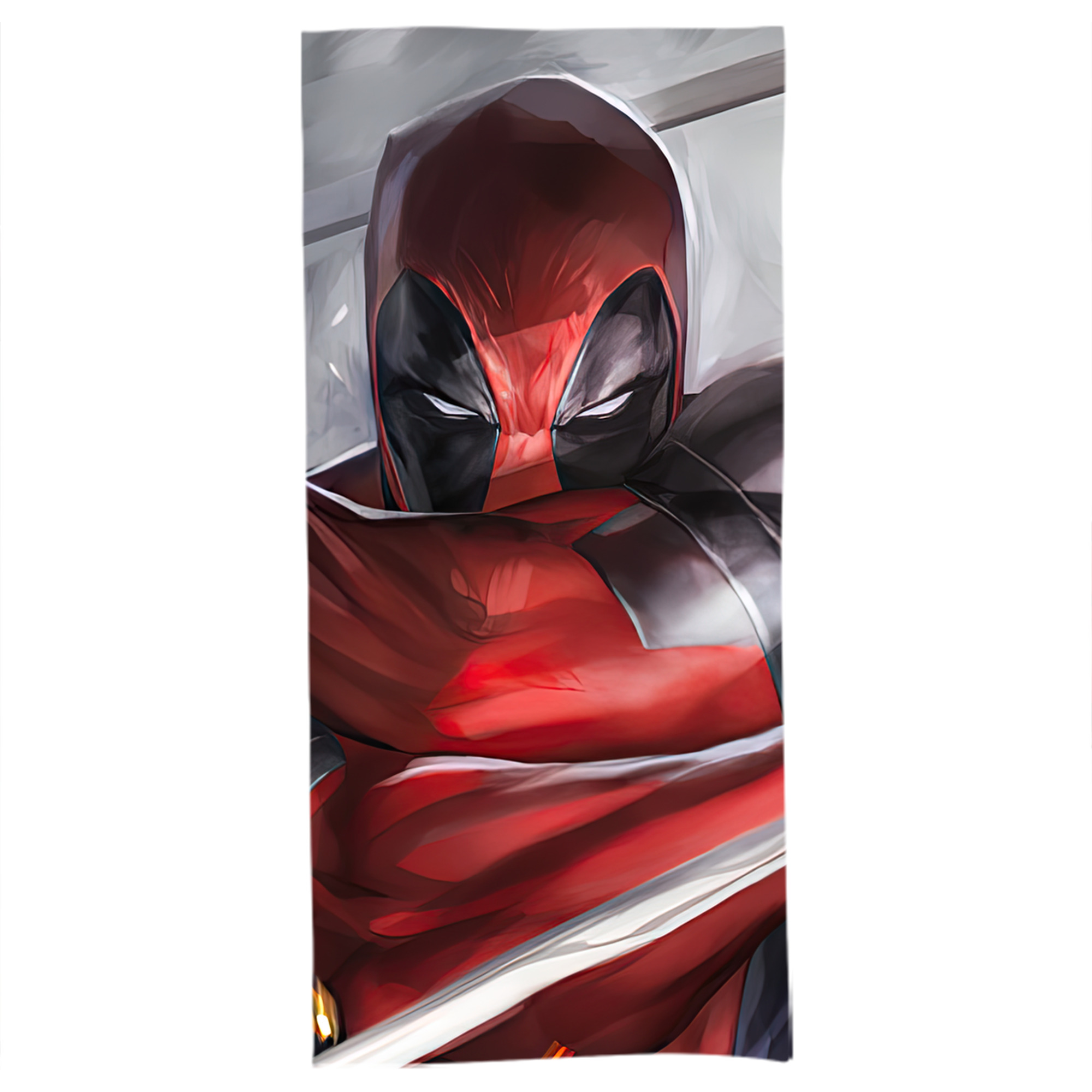 （画像用） Deadpool デッドプール 大判バスタオル 70×140cm 吸水速乾 柔らかい肌触り