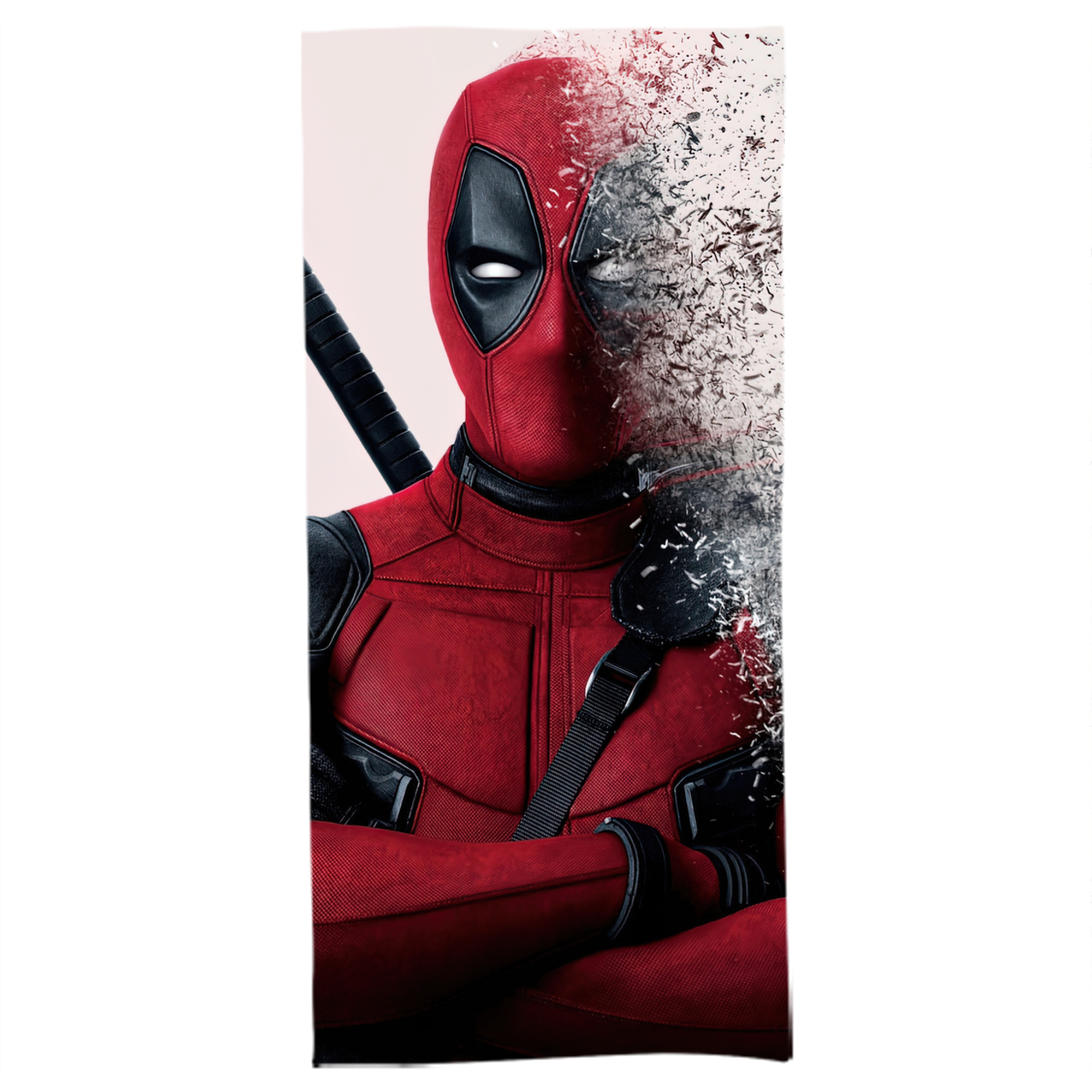 （画像用） Deadpool デッドプール 大判バスタオル 70×140cm 吸水速乾 柔らかい肌触り