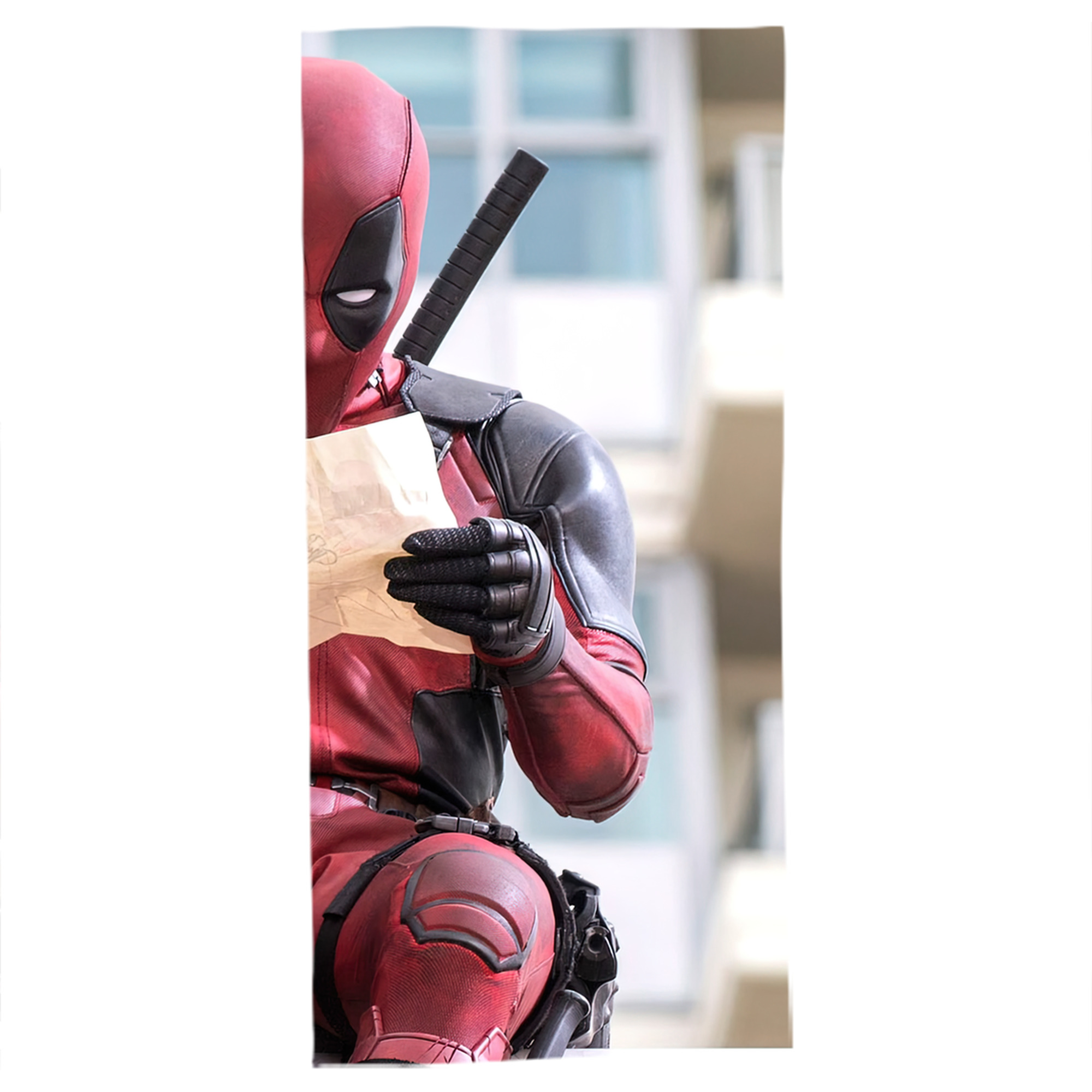 （画像用） Deadpool デッドプール 大判バスタオル 70×140cm 吸水速乾 柔らかい肌触り
