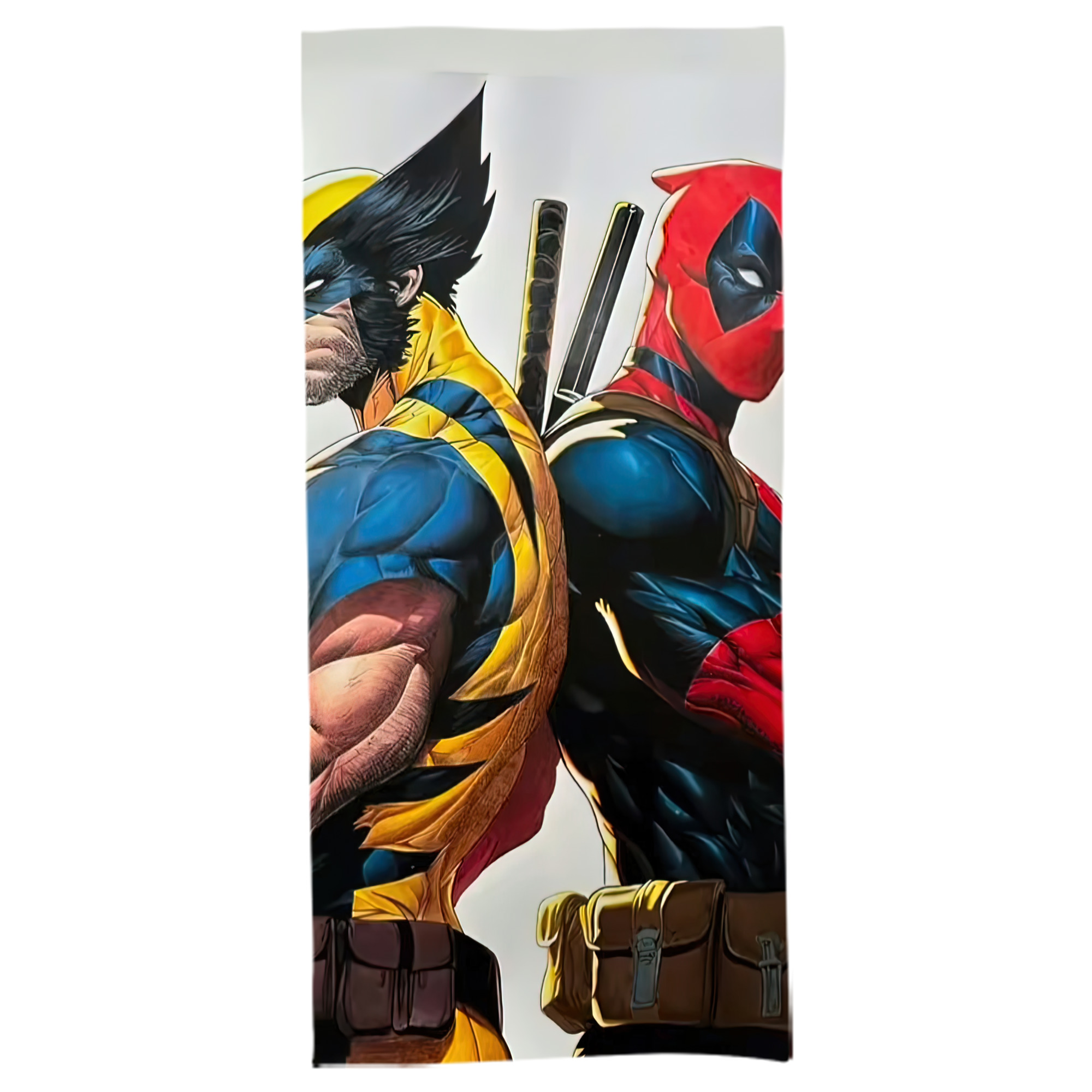 （画像用） Deadpool デッドプール 大判バスタオル 70×140cm 吸水速乾 柔らかい肌触り