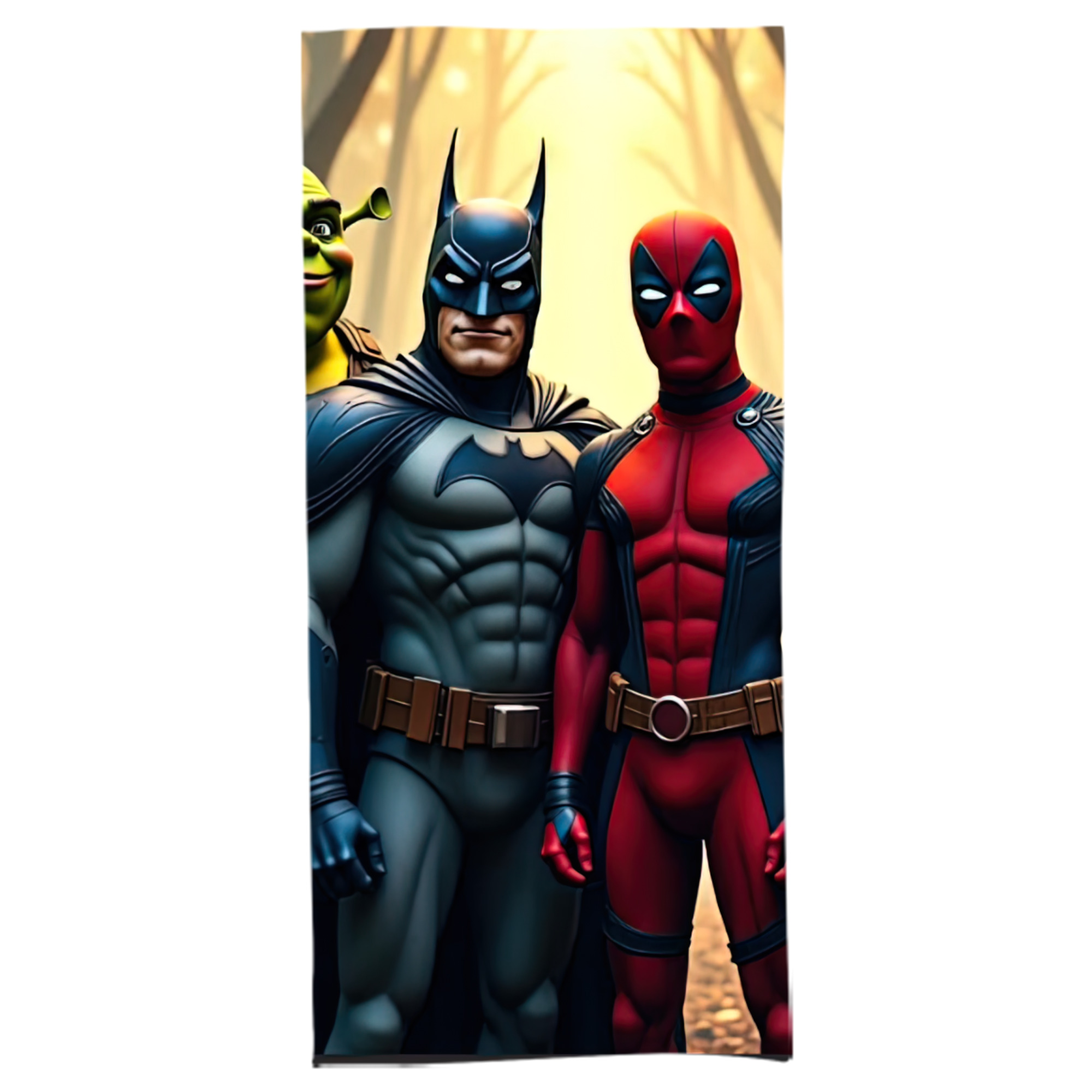（画像用） Deadpool デッドプール 大判バスタオル 70×140cm 吸水速乾 柔らかい肌触り