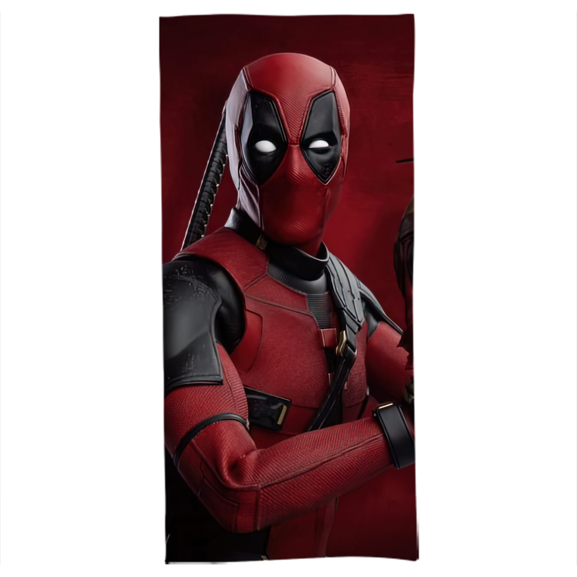 （画像用） Deadpool デッドプール 大判バスタオル 70×140cm 吸水速乾 柔らかい肌触り