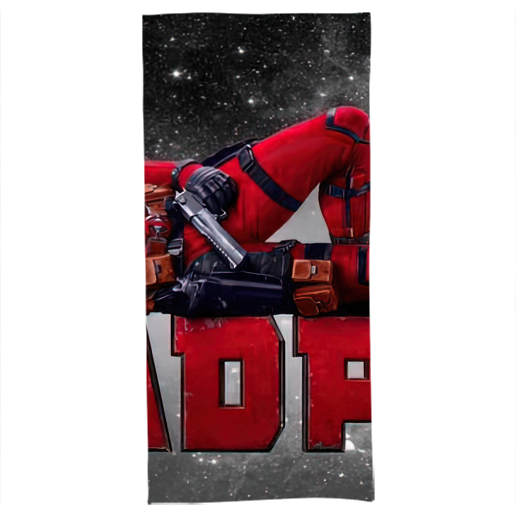 （画像用） Deadpool デッドプール 大判バスタオル 70×140cm 吸水速乾 柔らかい肌触り