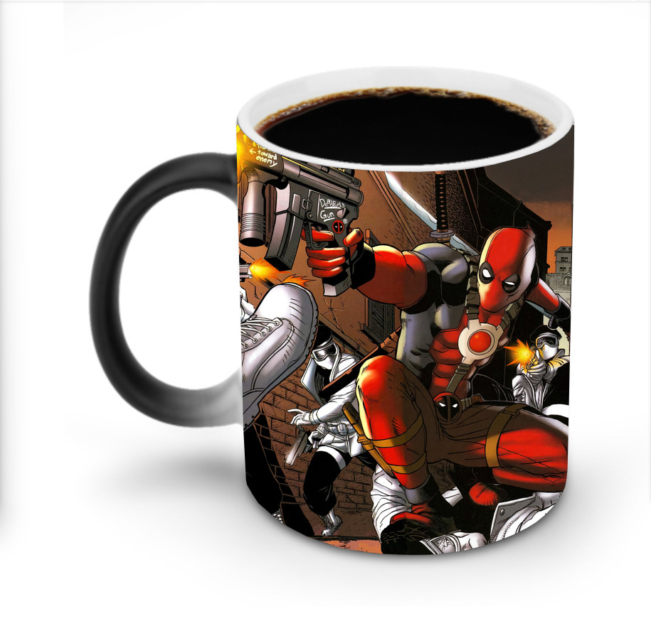 （画像用） Deadpool デッドプール 温度変色マグカップ