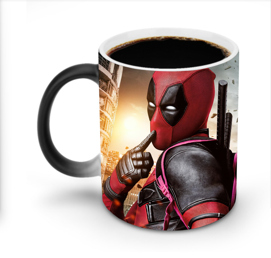 （画像用） Deadpool デッドプール 温度変色マグカップ