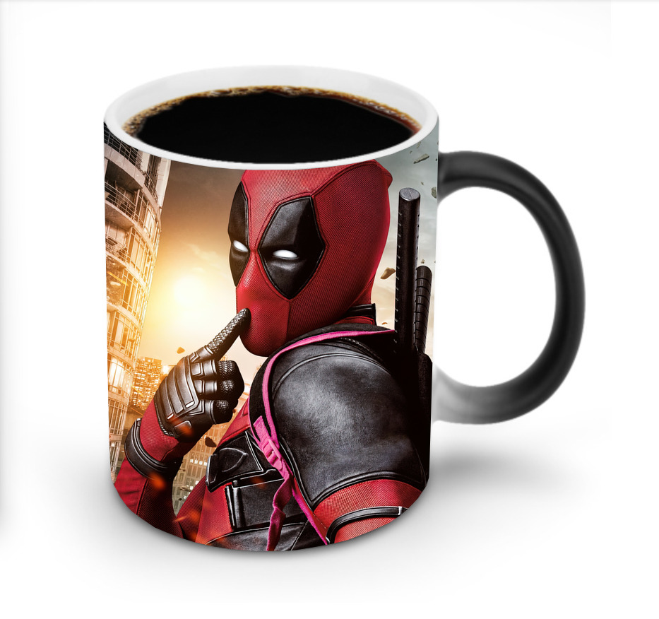 （画像用） Deadpool デッドプール 温度変色マグカップ
