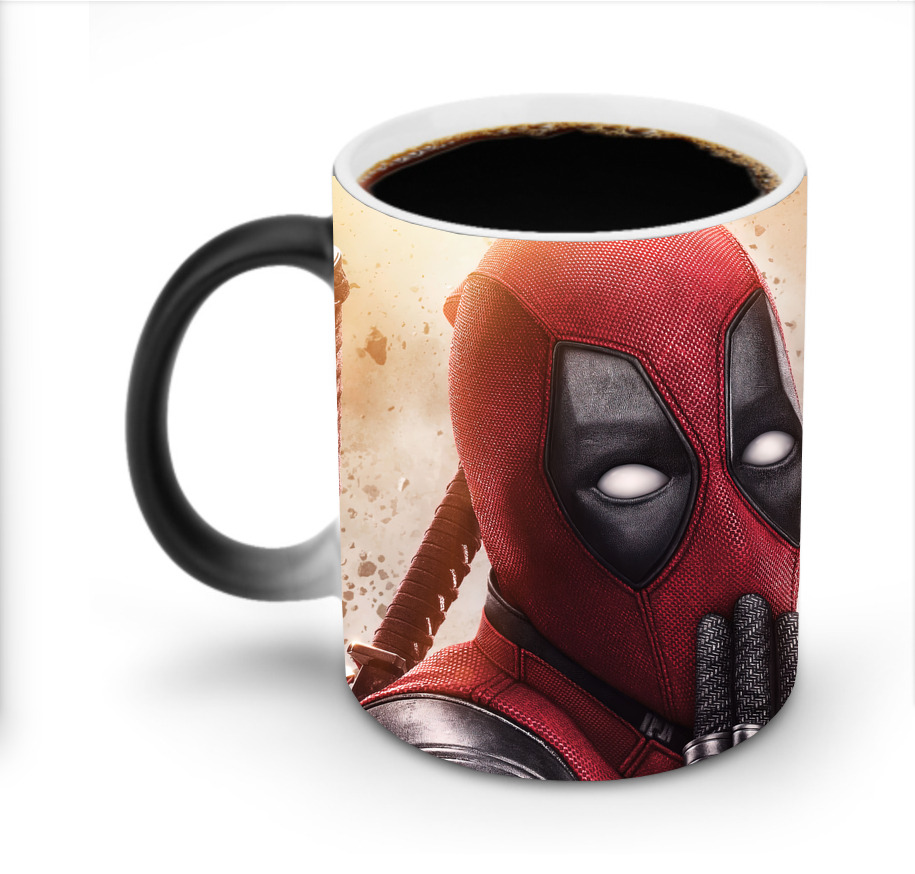 （画像用） Deadpool デッドプール 温度変色マグカップ