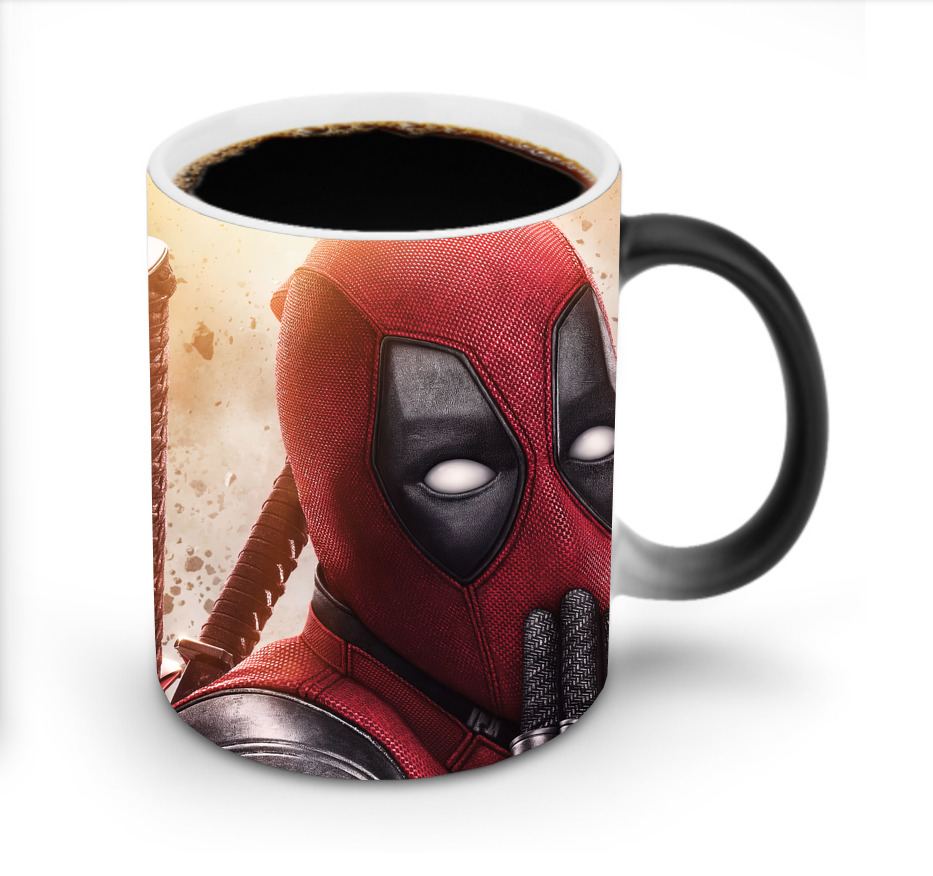 （画像用） Deadpool デッドプール 温度変色マグカップ