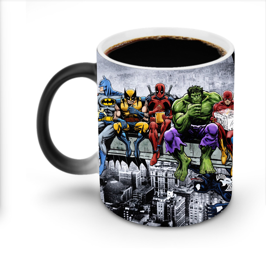 （画像用） Deadpool デッドプール 温度変色マグカップ